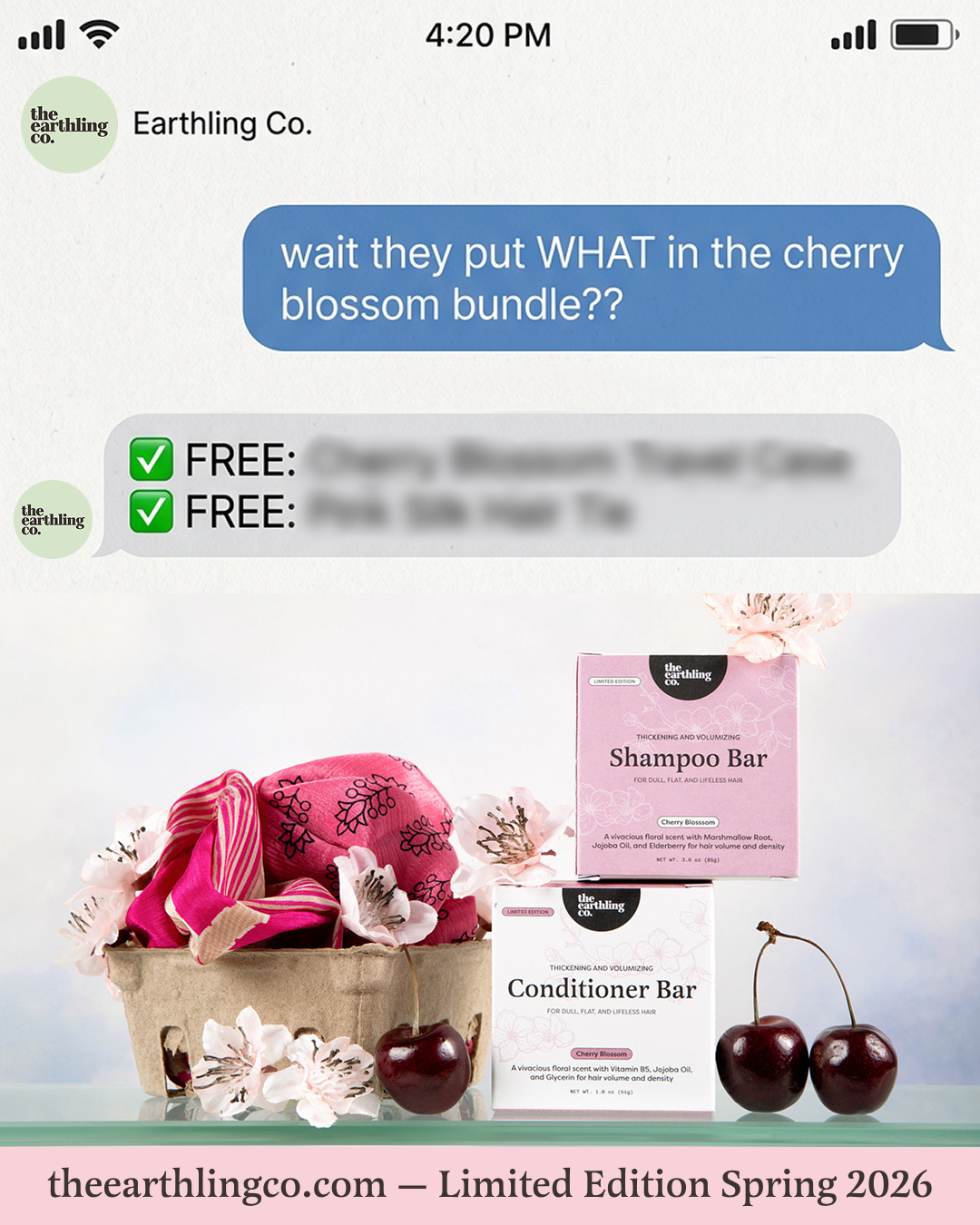 The Earthling Co. Facebook ad