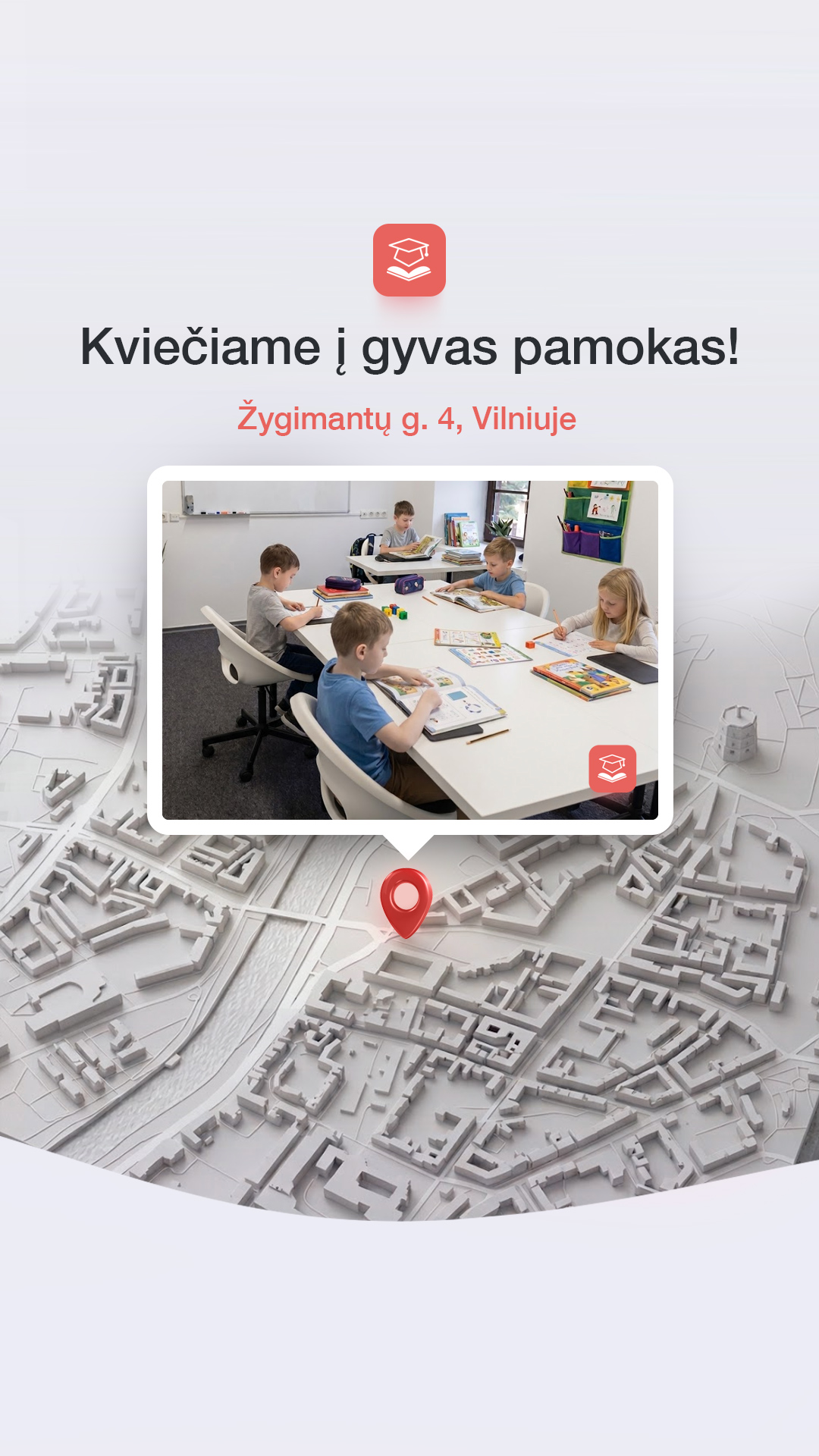 Pasimokome.lt korepetitoriai Facebook ad