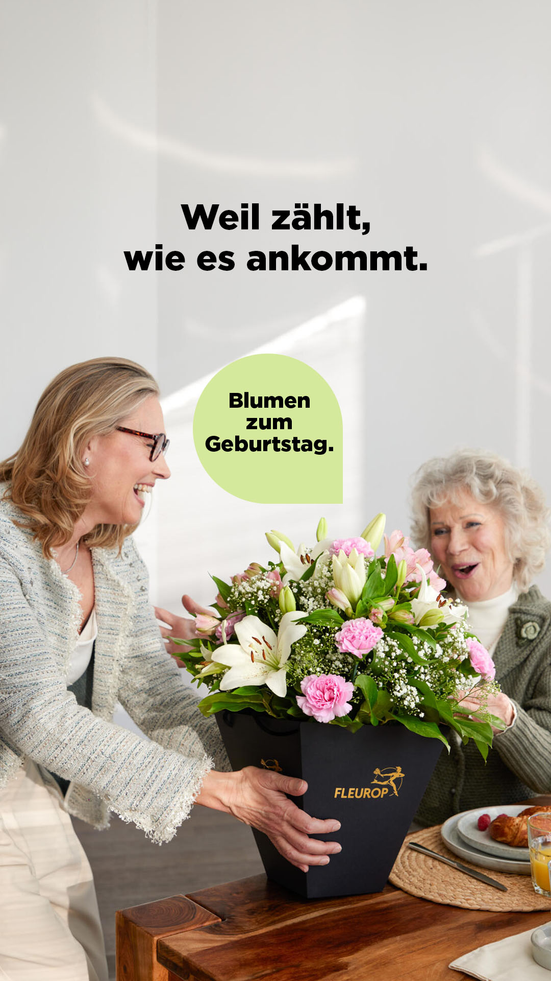Fleurop.de Facebook ad