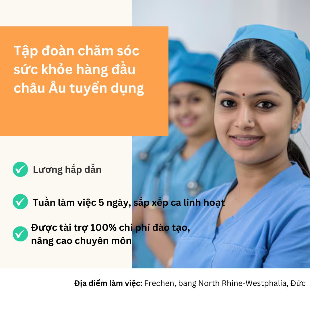 Định cư diện tay nghề tại Đức Facebook ad: TUYỂN ĐIỀU DƯỠNG VIỆT NAM SANG ĐỨC LÀM…