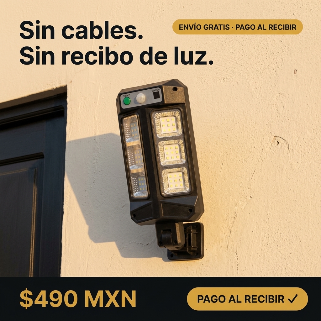 NeuroHarmonic Facebook ad: Sin cables. Sin recibo de luz.