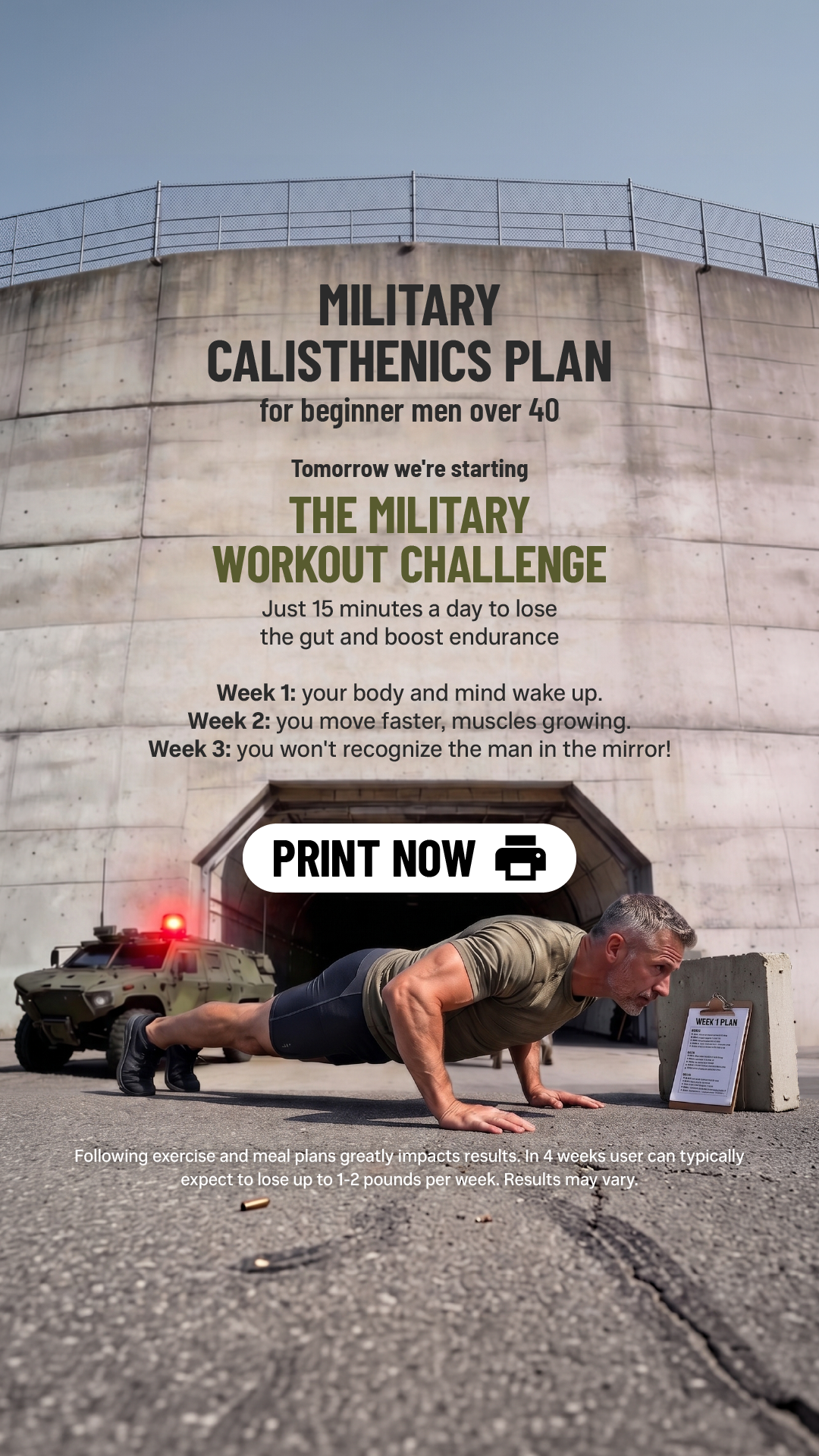 21 Day Challenge Facebook ad