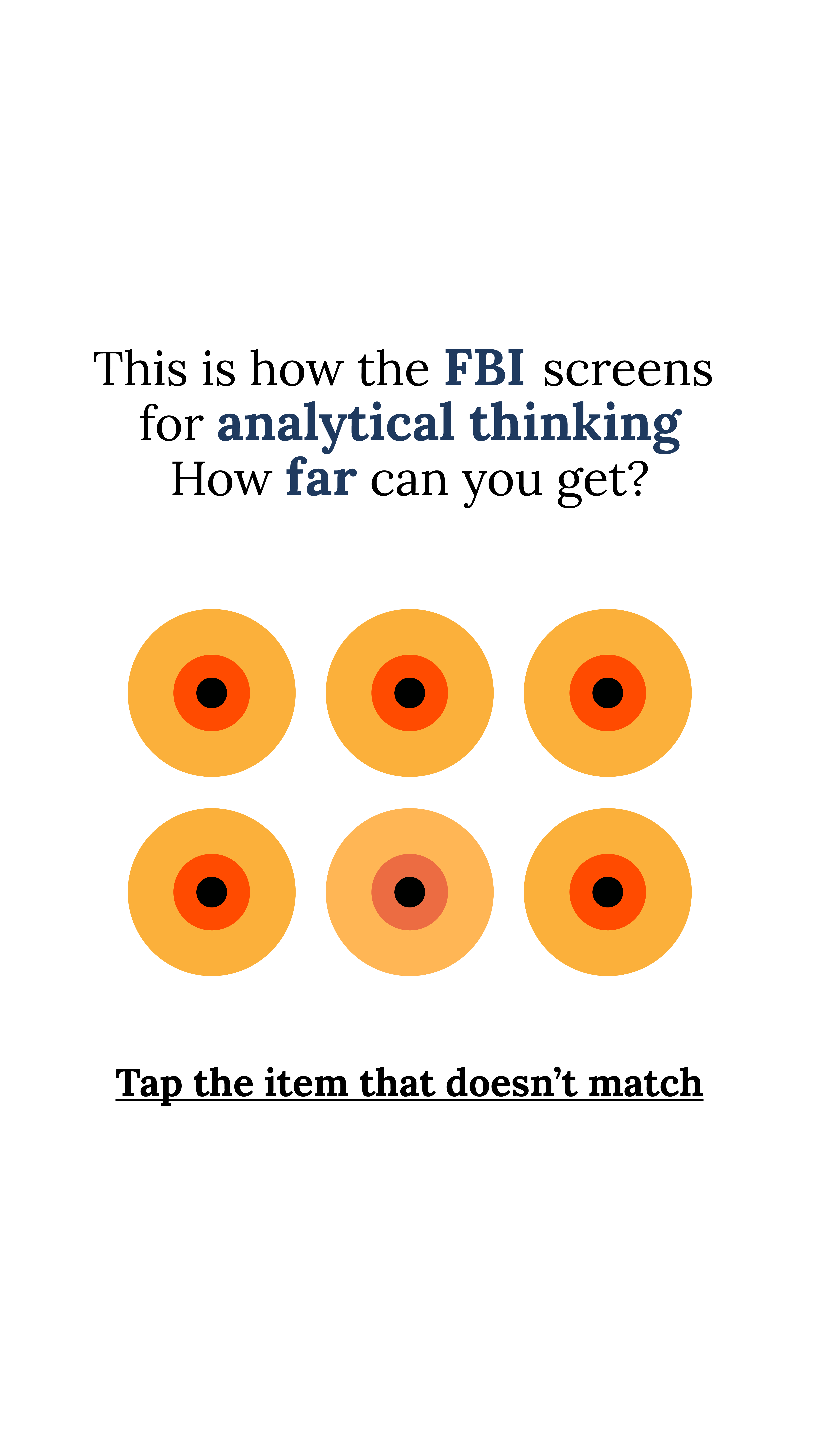 Brain Health Check Facebook ad