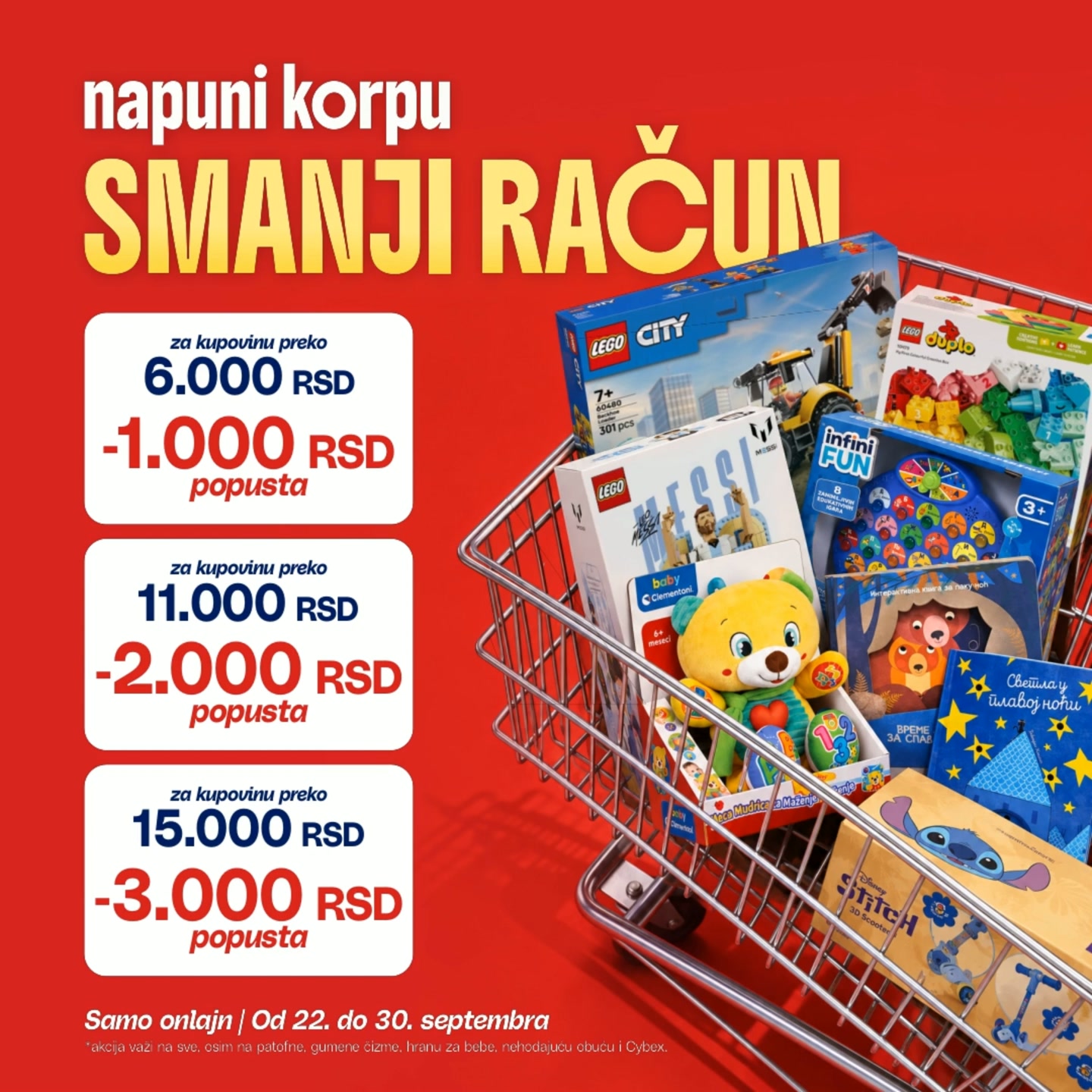 Dexy Co Facebook ad: Uštedi do 3.000 RSD!