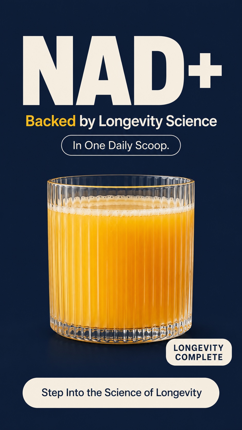 The Longevity Store Facebook ad
