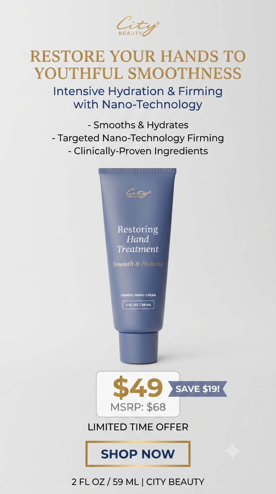 City Beauty Facebook ad