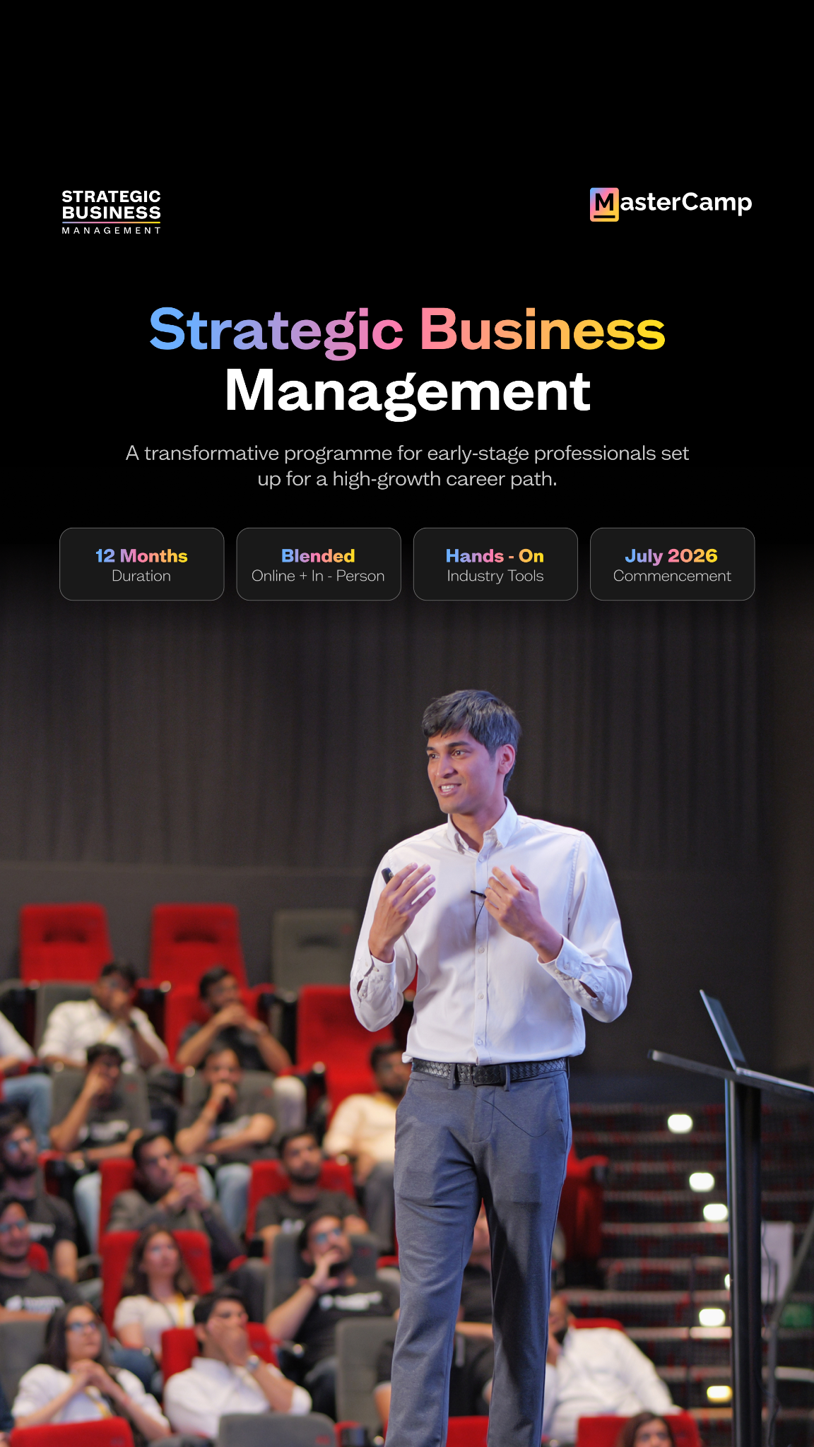 MasterCamp Facebook ad