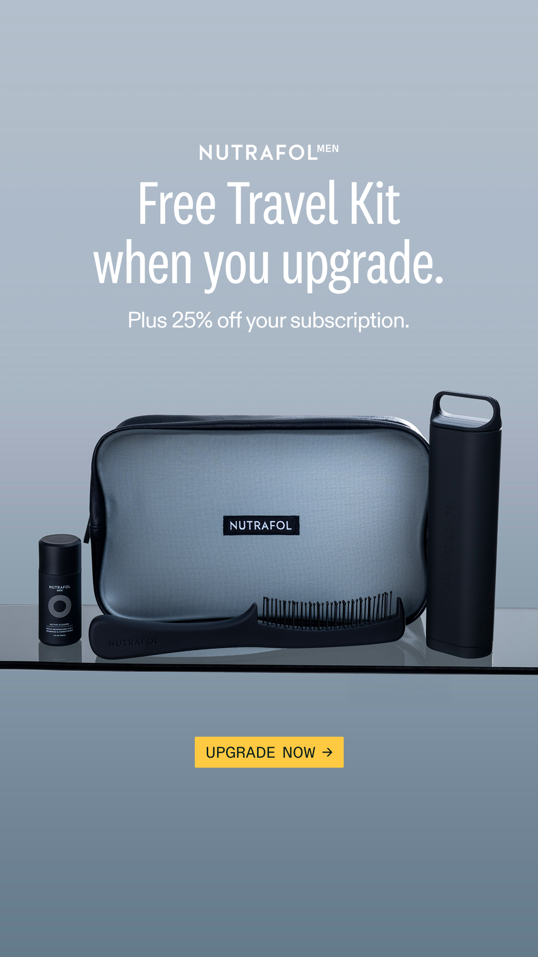 Nutrafol Men Facebook ad