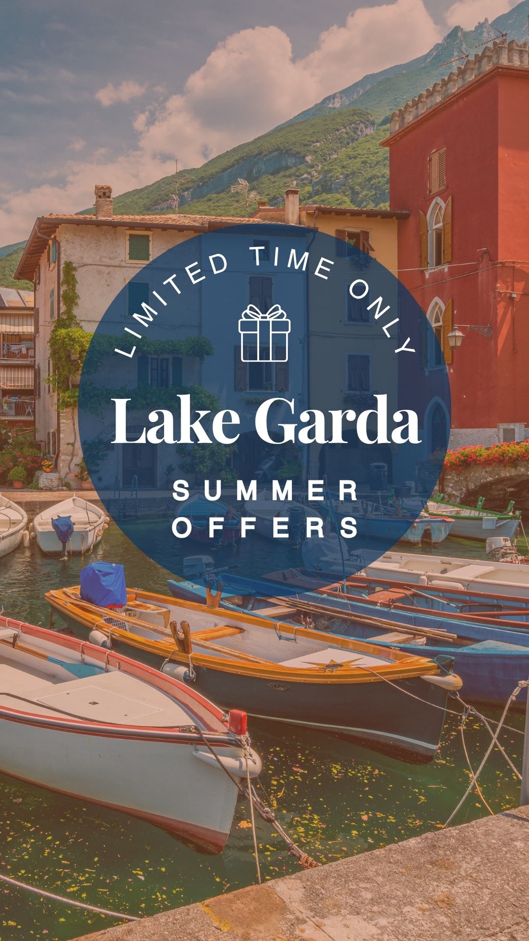 Topflight Holidays (Ireland) Facebook ad: Lake Garda Summer Offers