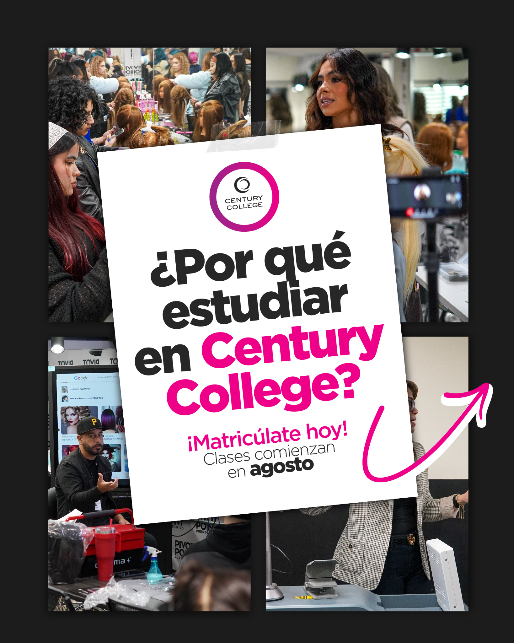 Century College Facebook ad