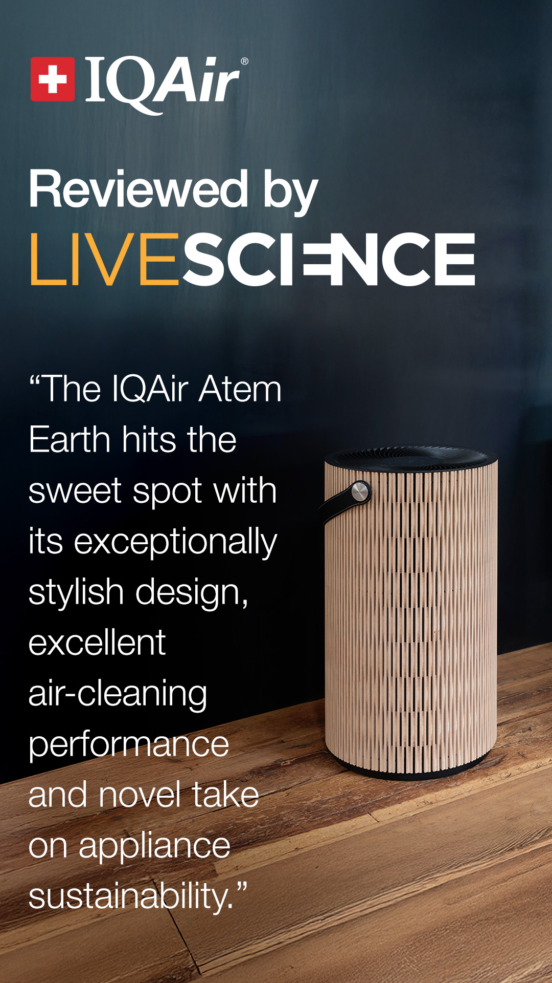 IQAir Facebook ad