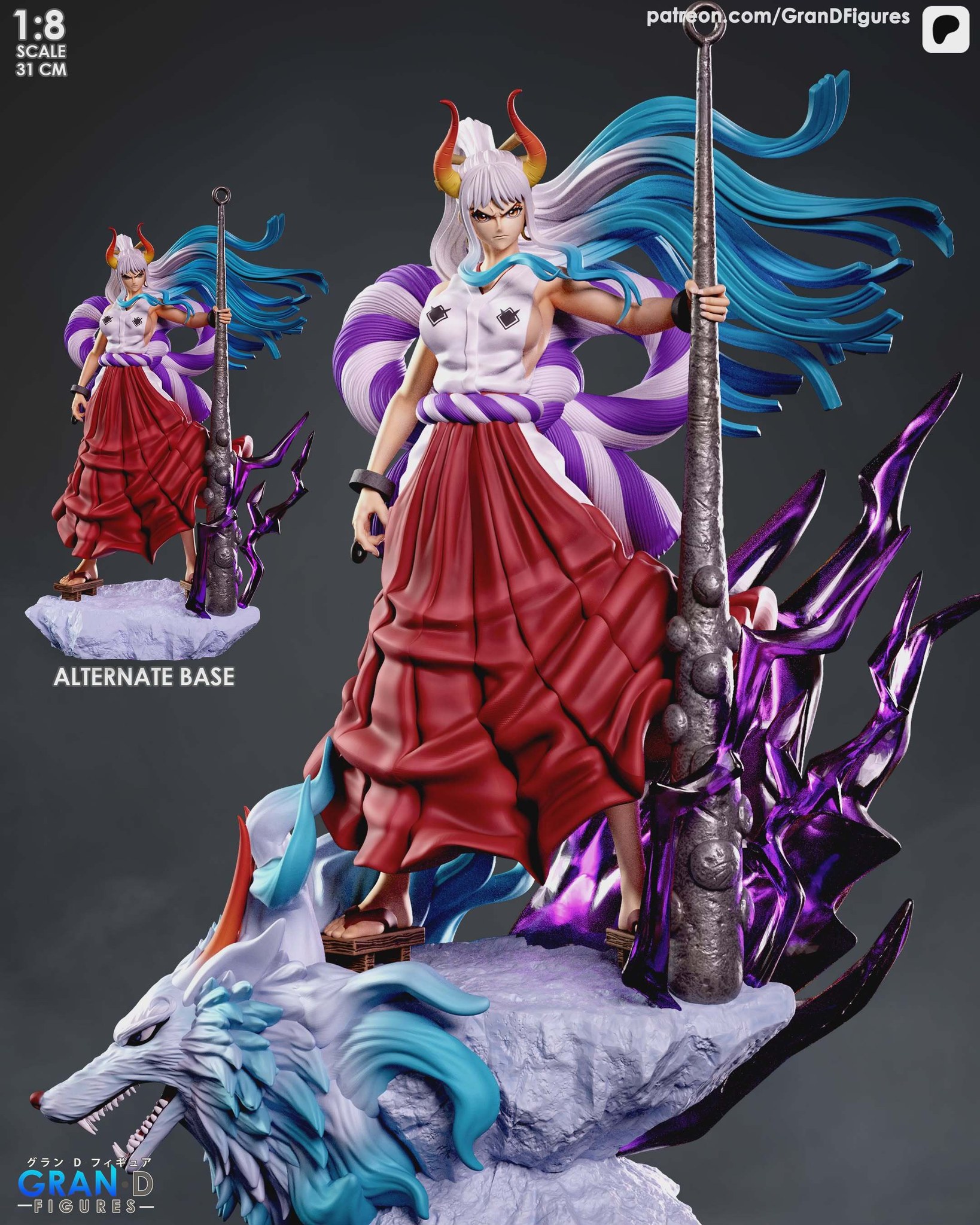 Gran D Figures Facebook ad: Yamato - One Piece (May Model
