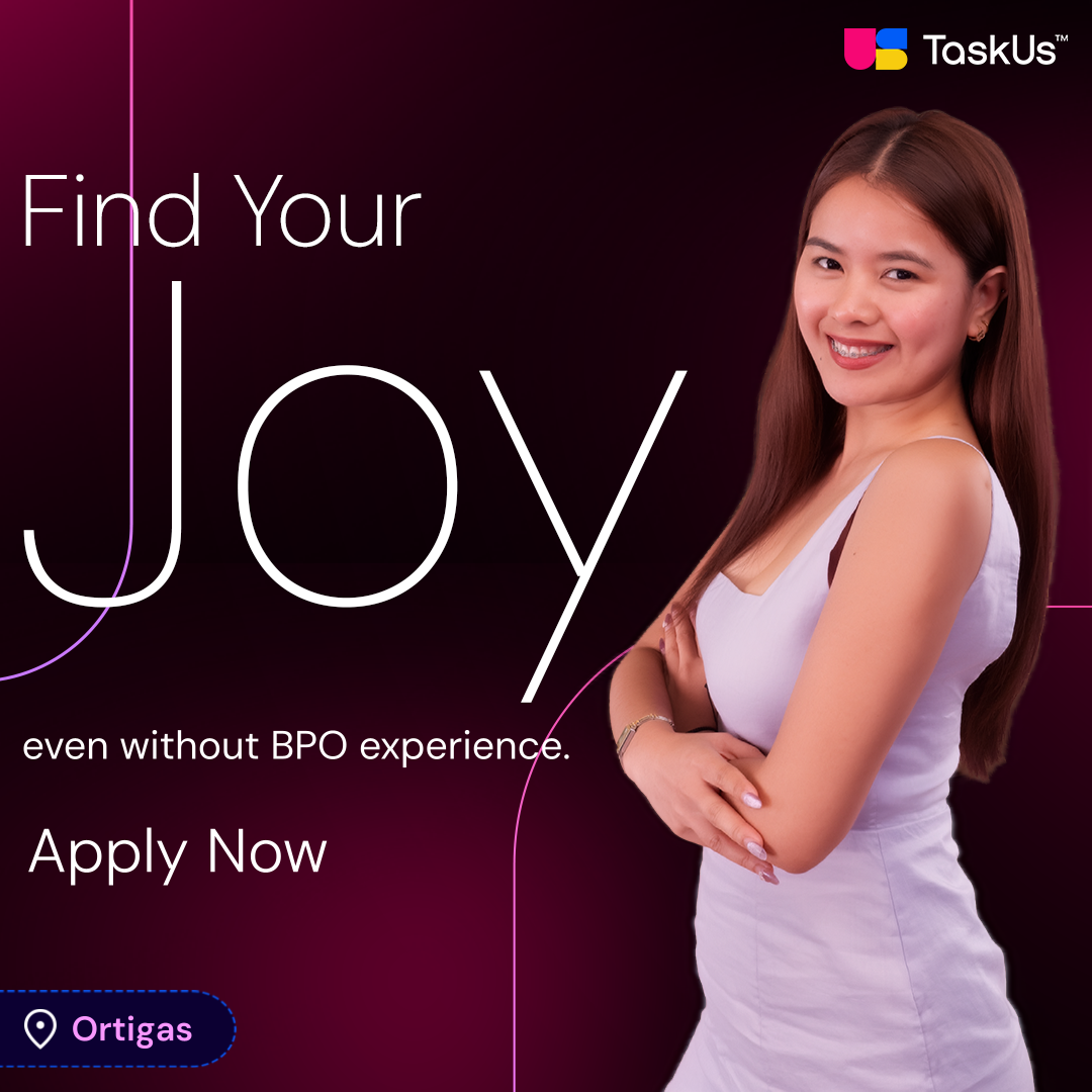 TaskUs Facebook ad