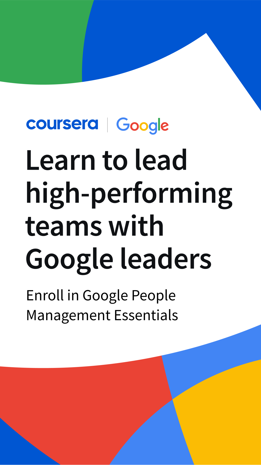 Coursera Facebook ad