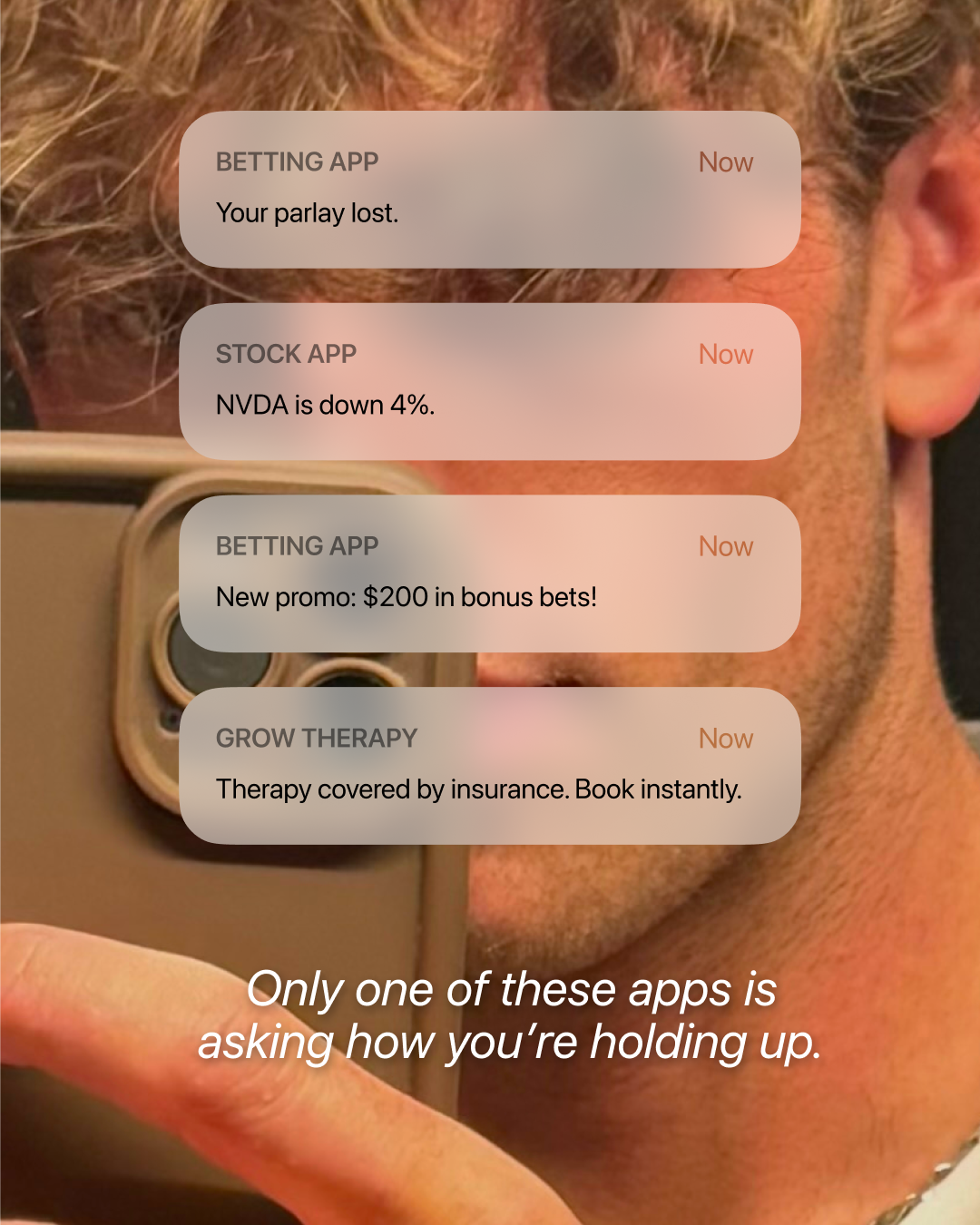 Grow Therapy Facebook ad