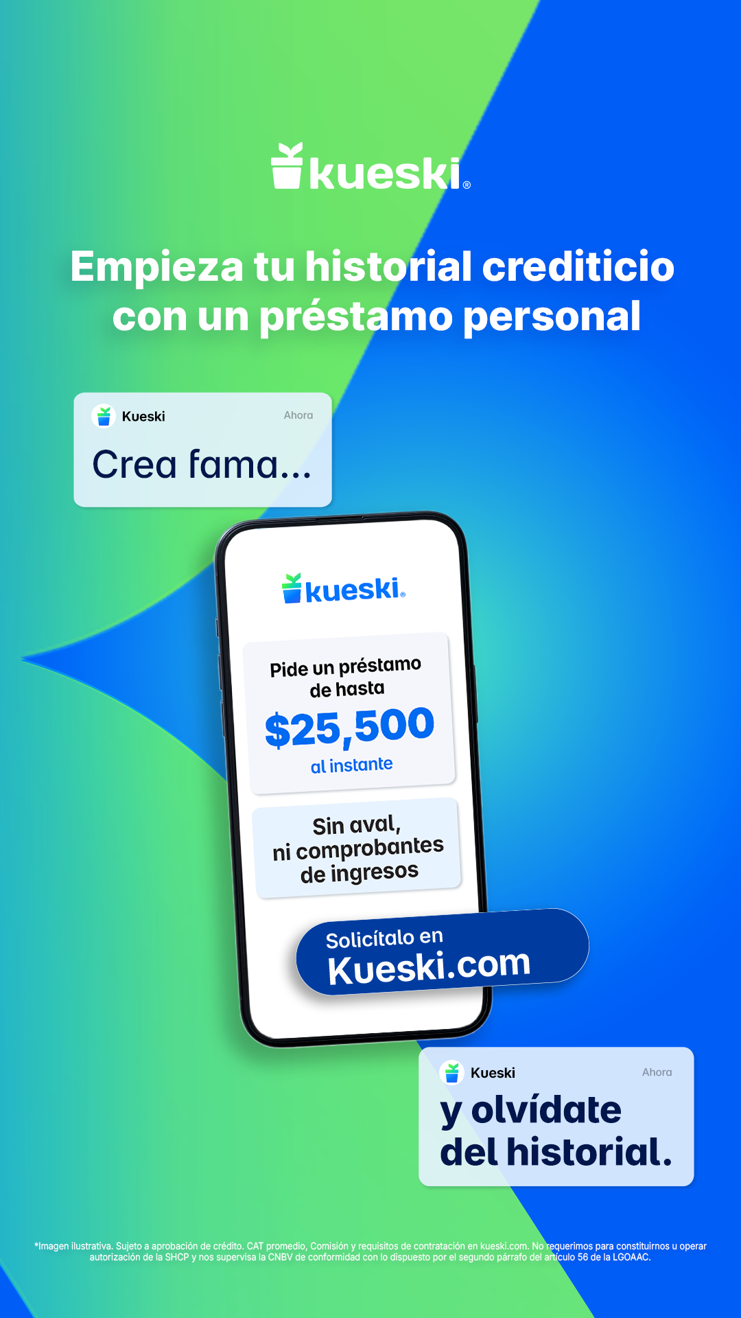 Kueski Facebook ad