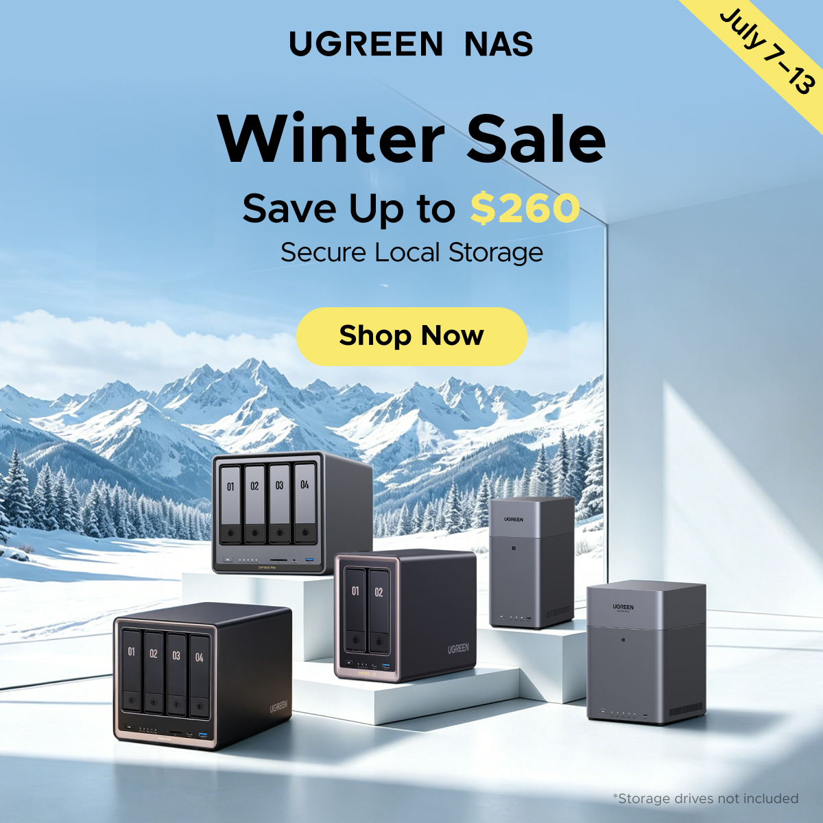 UGREEN NASync Facebook ad