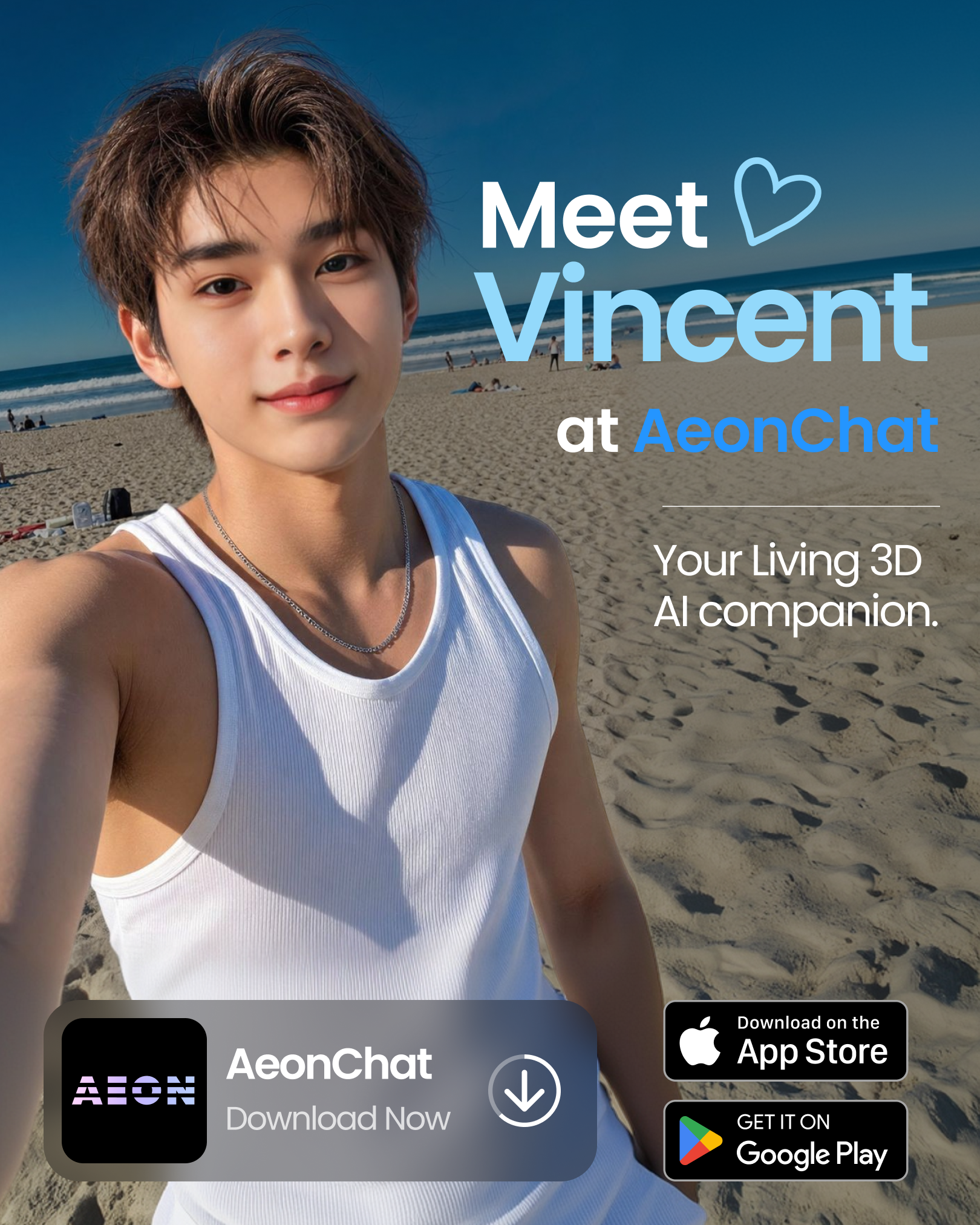 AeonChat App Facebook ad