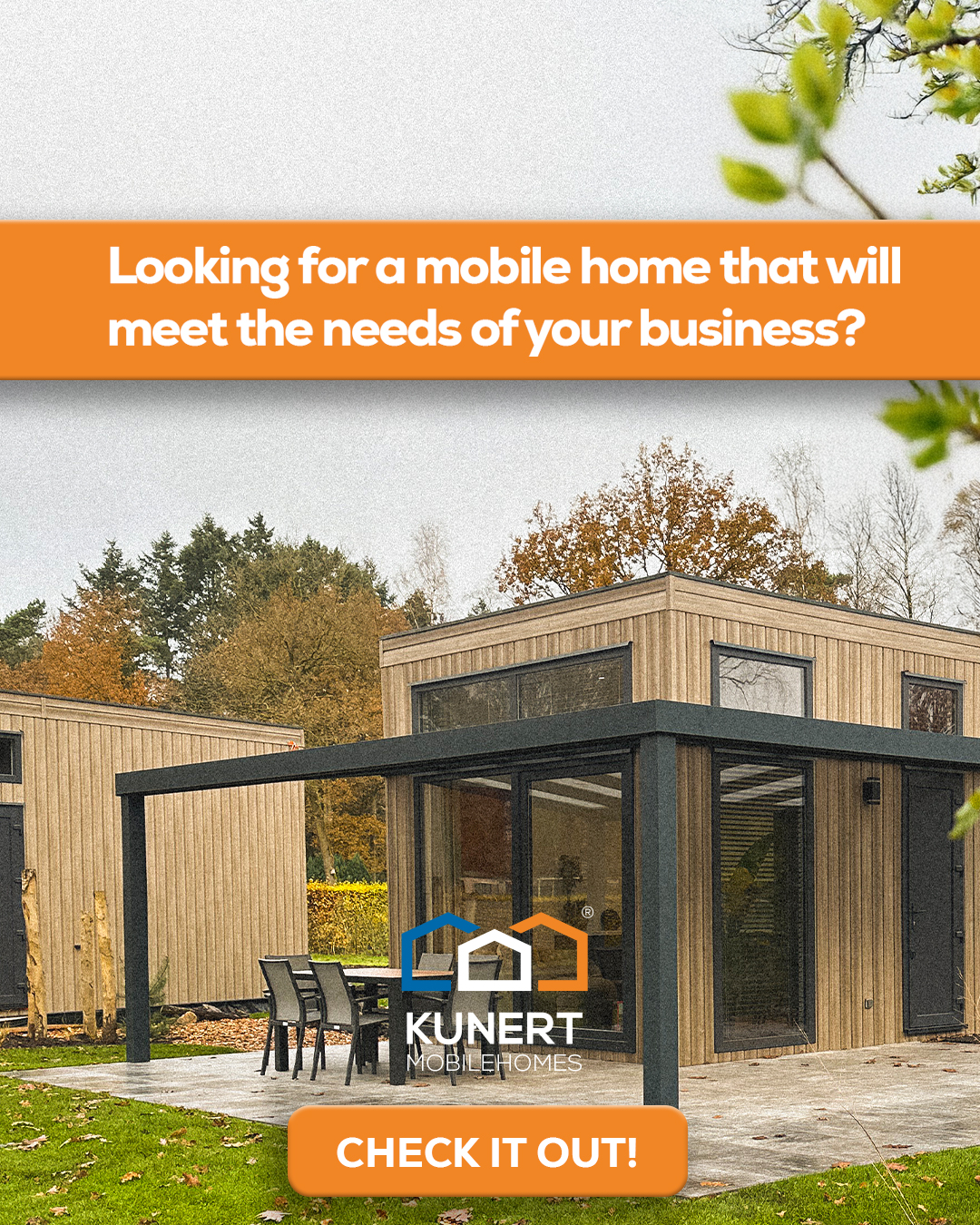 Kunert Mobile Homes Facebook ad: We are proud to be one of the…