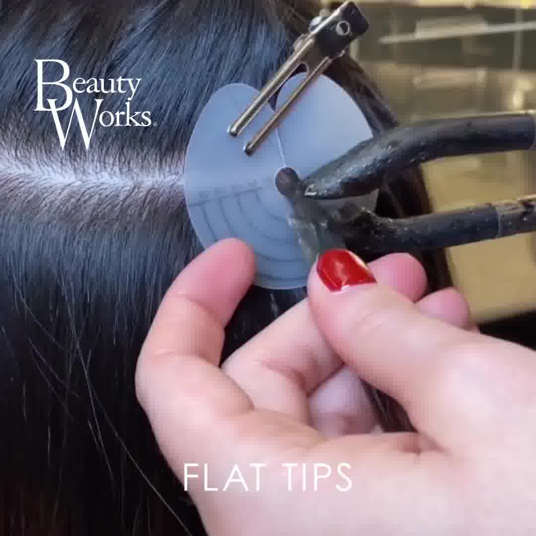 Beauty Works Luxury Hair Extensions Facebook ad: Take a look