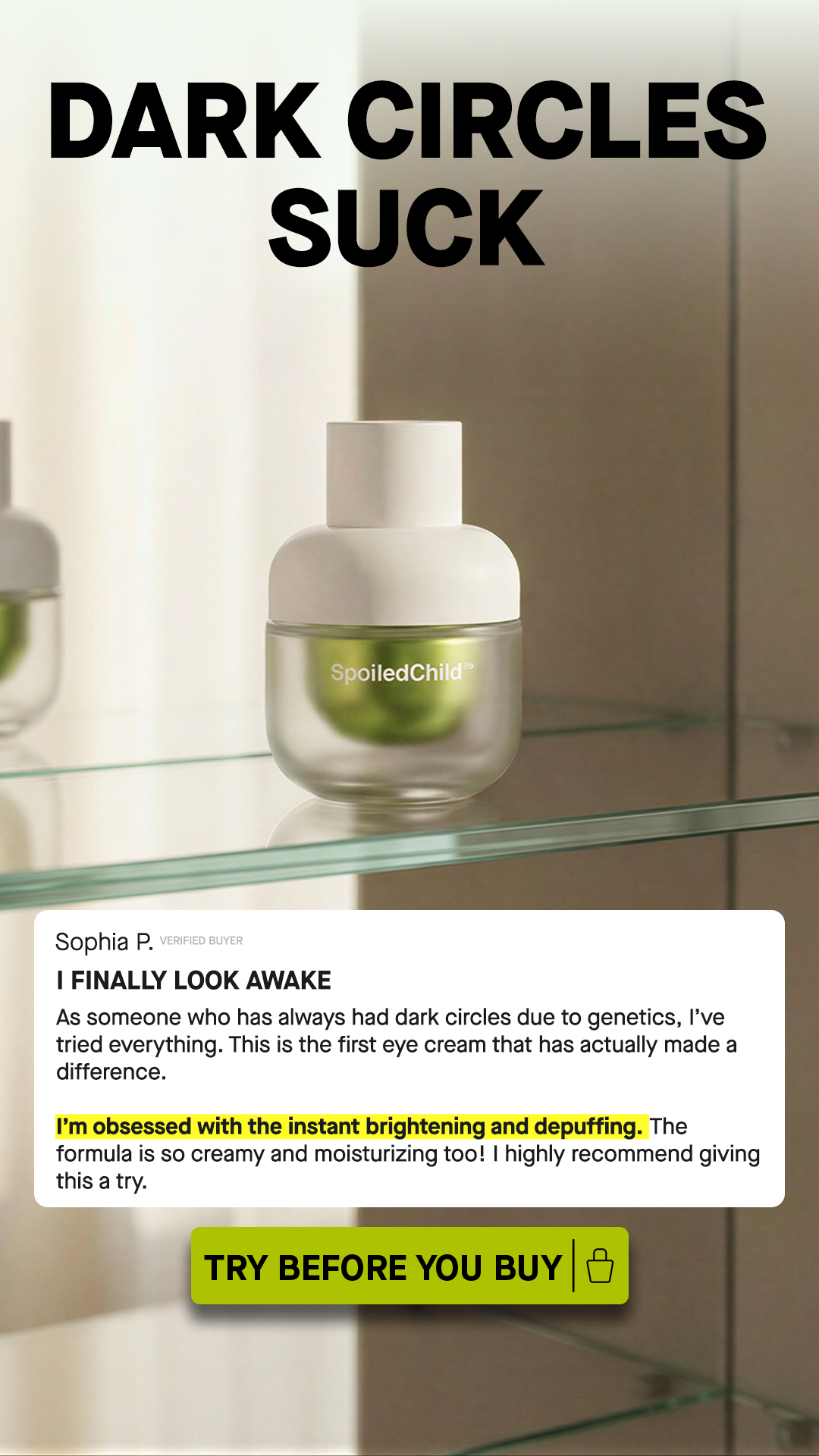 SpoiledChild Facebook ad from Mar 14, 2026