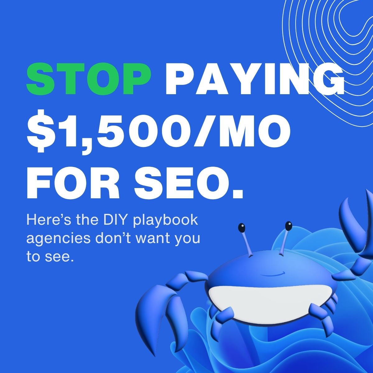 DIY SEO Engine Facebook ad