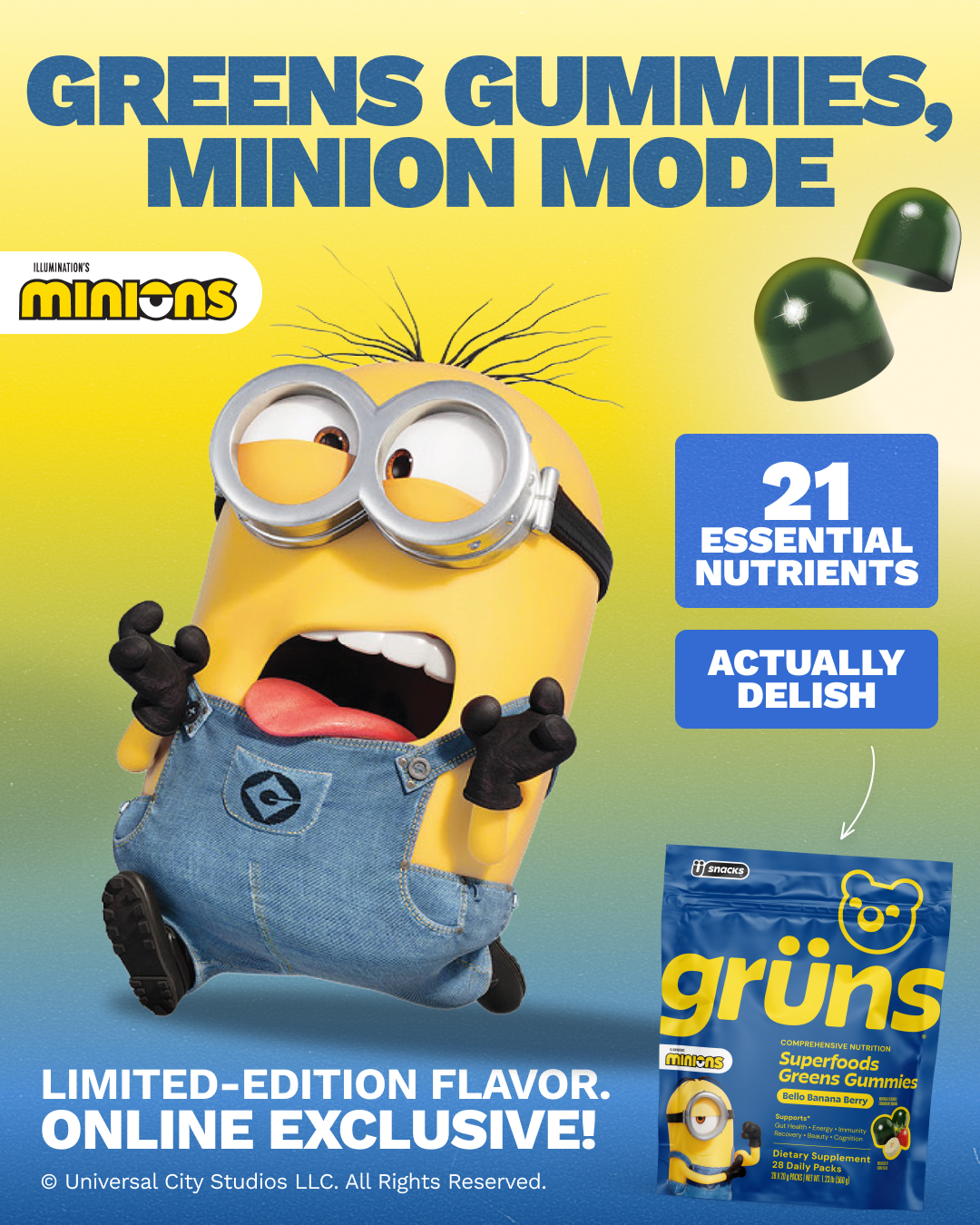 Grüns Facebook ad