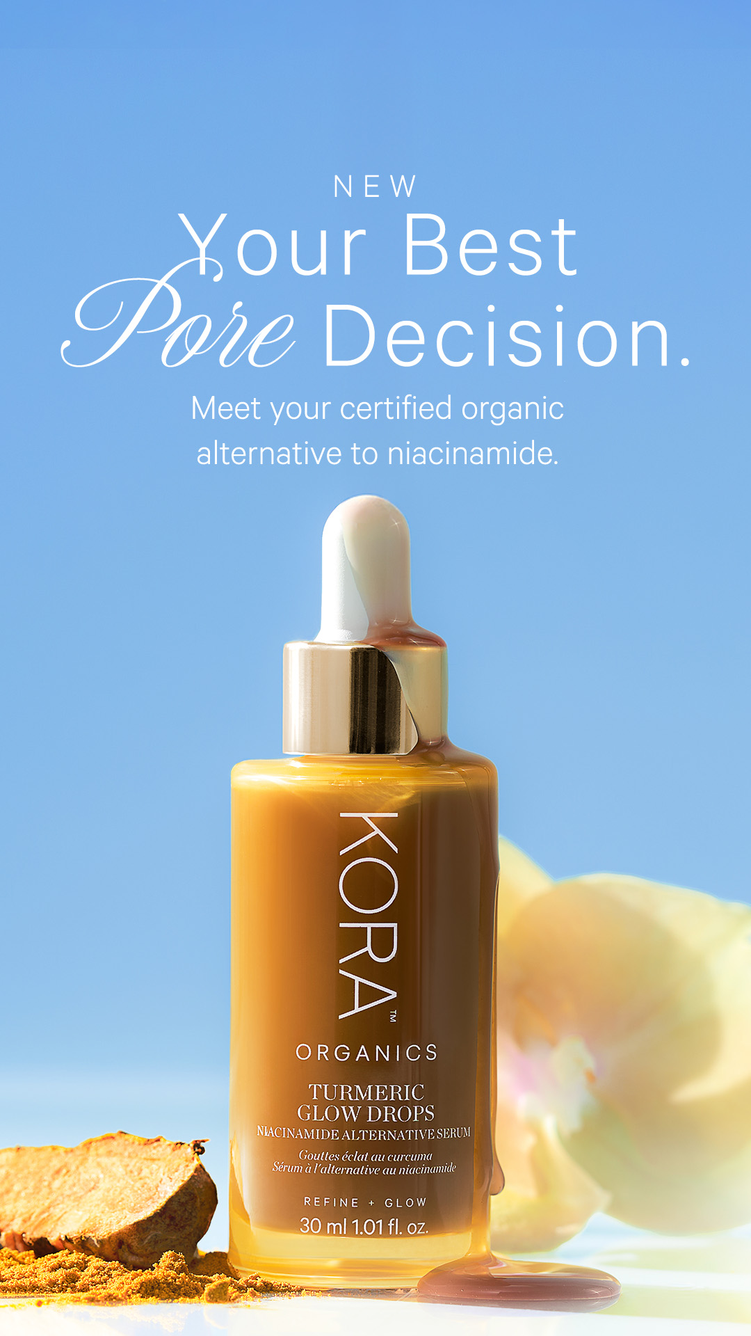 KORA Organics Facebook ad