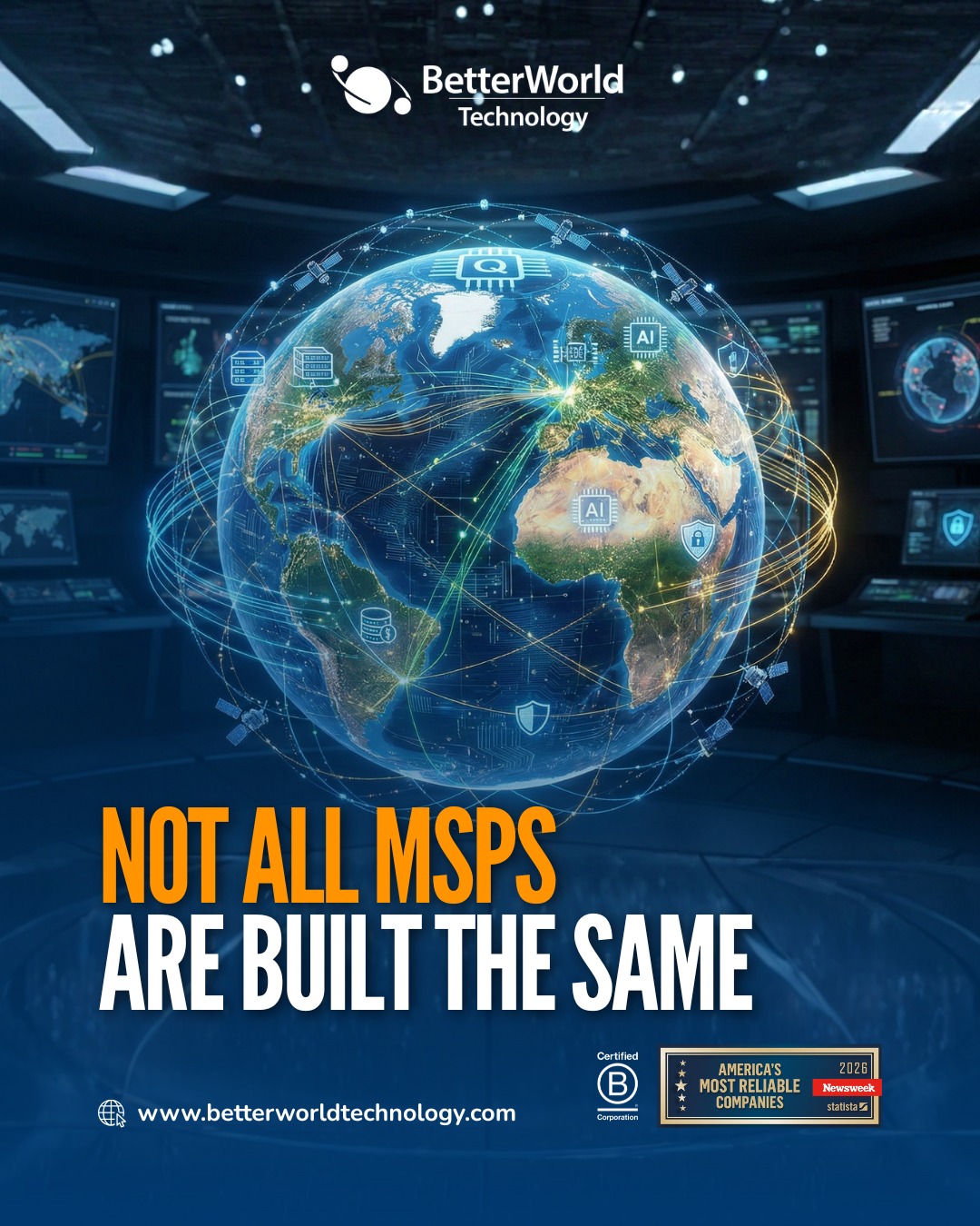 BetterWorld Technology Facebook ad: BetterWorld Technology | Managed IT Services