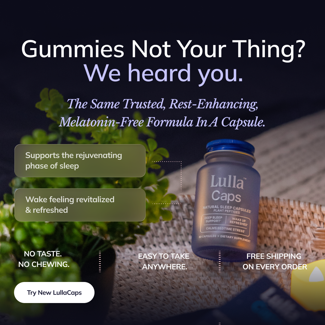 Lulla Facebook ad: Melatonin-Free Sleep Support