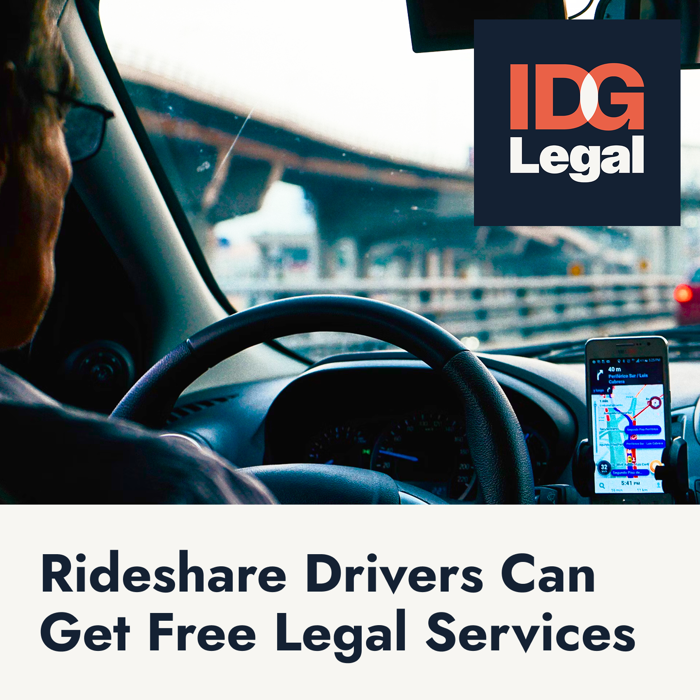 IDG Legal Facebook ad from Nov 25, 2025