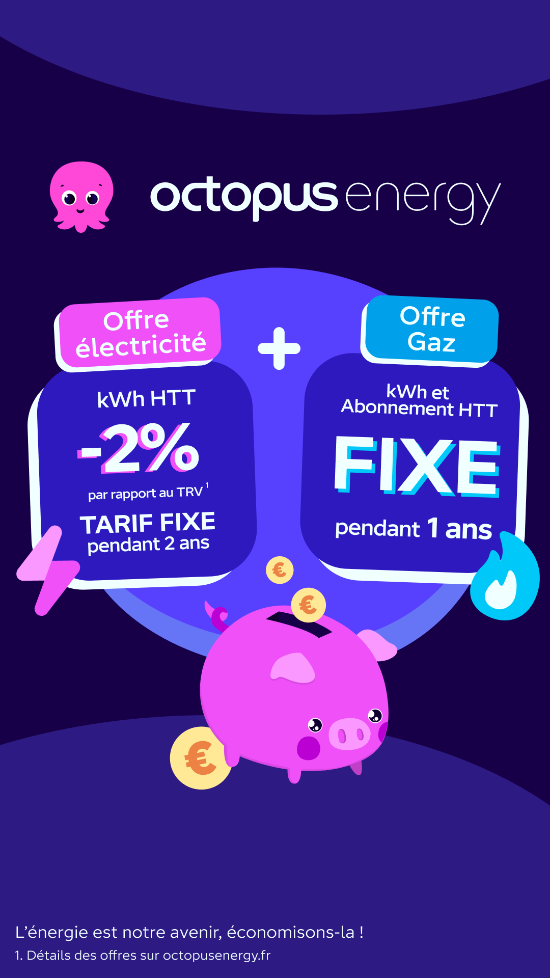 Octopus Energy Facebook ad
