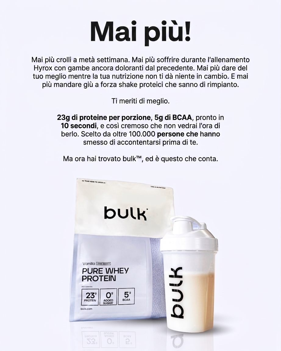 bulk Facebook ad: Pure Whey Protein Bulk