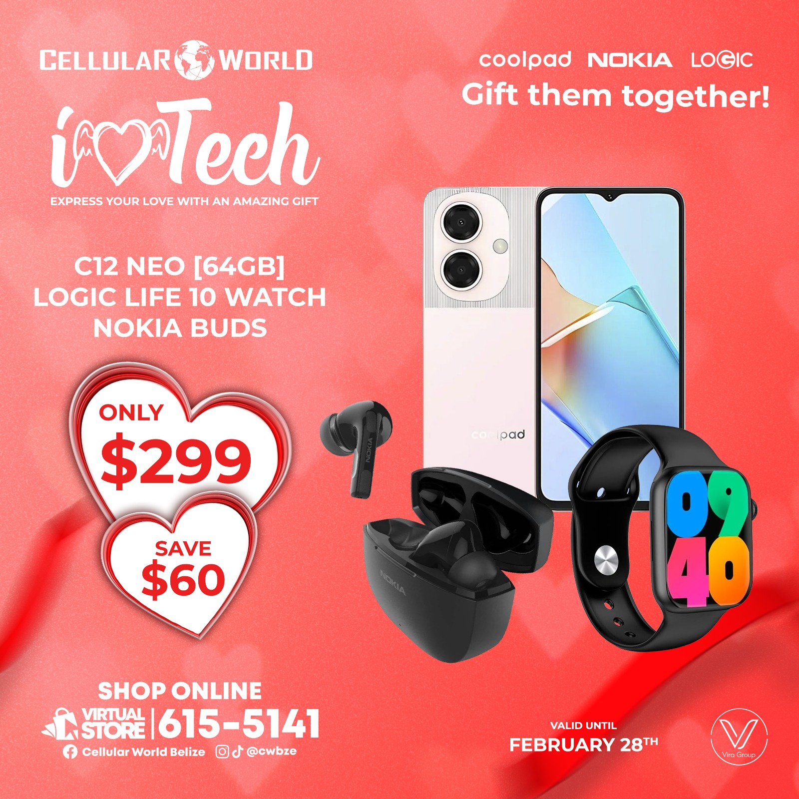 Cellular World Belize Facebook ad