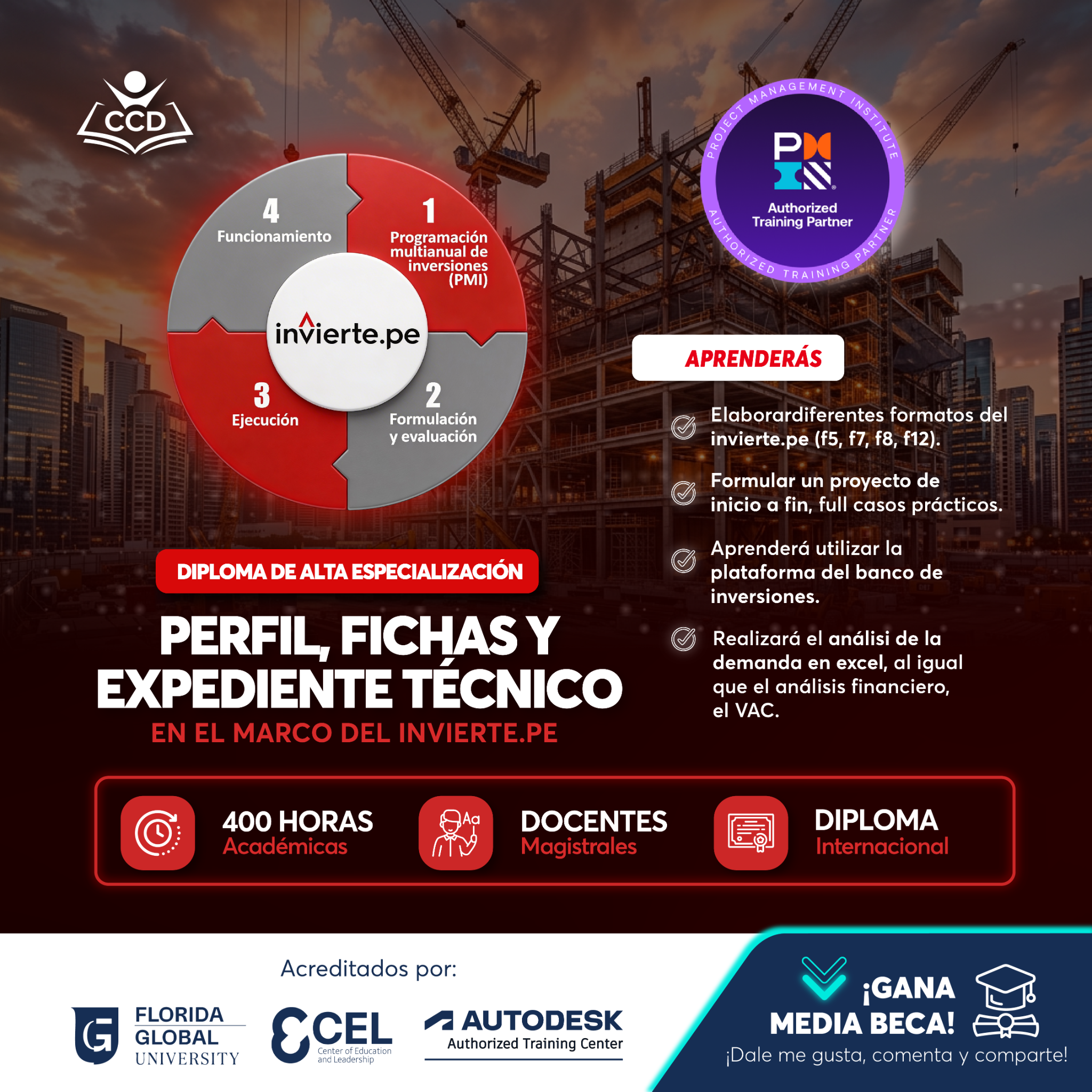 Centro de Capacitación y Desarrollo - CCD Facebook ad
