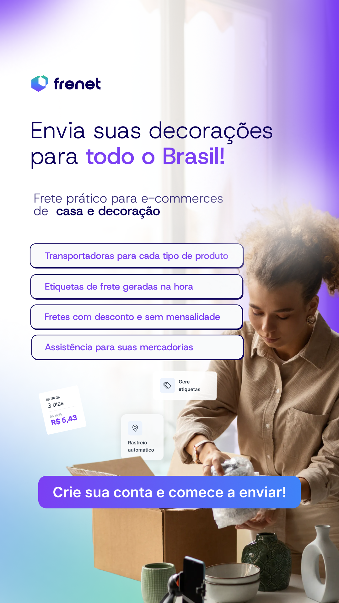 Frenet Gateway de Fretes Facebook ad
