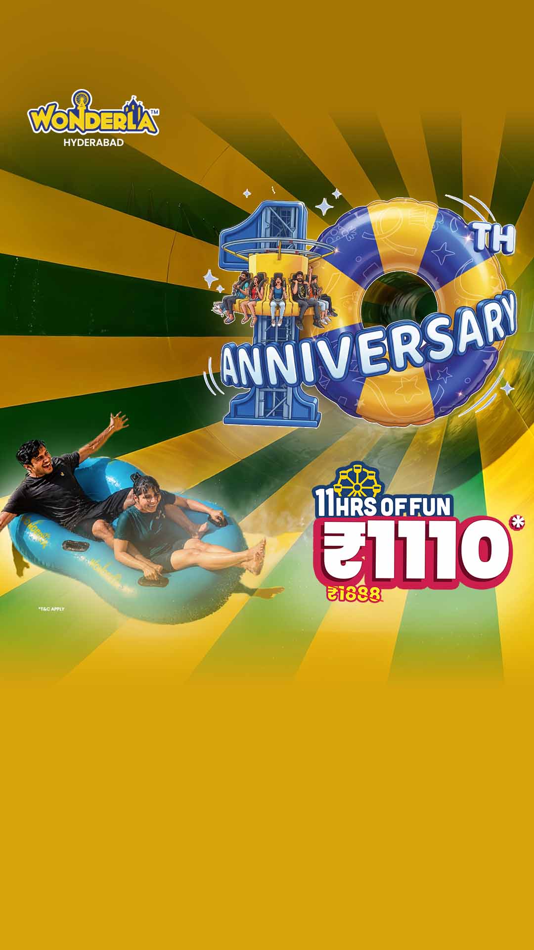 Wonderla Facebook ad