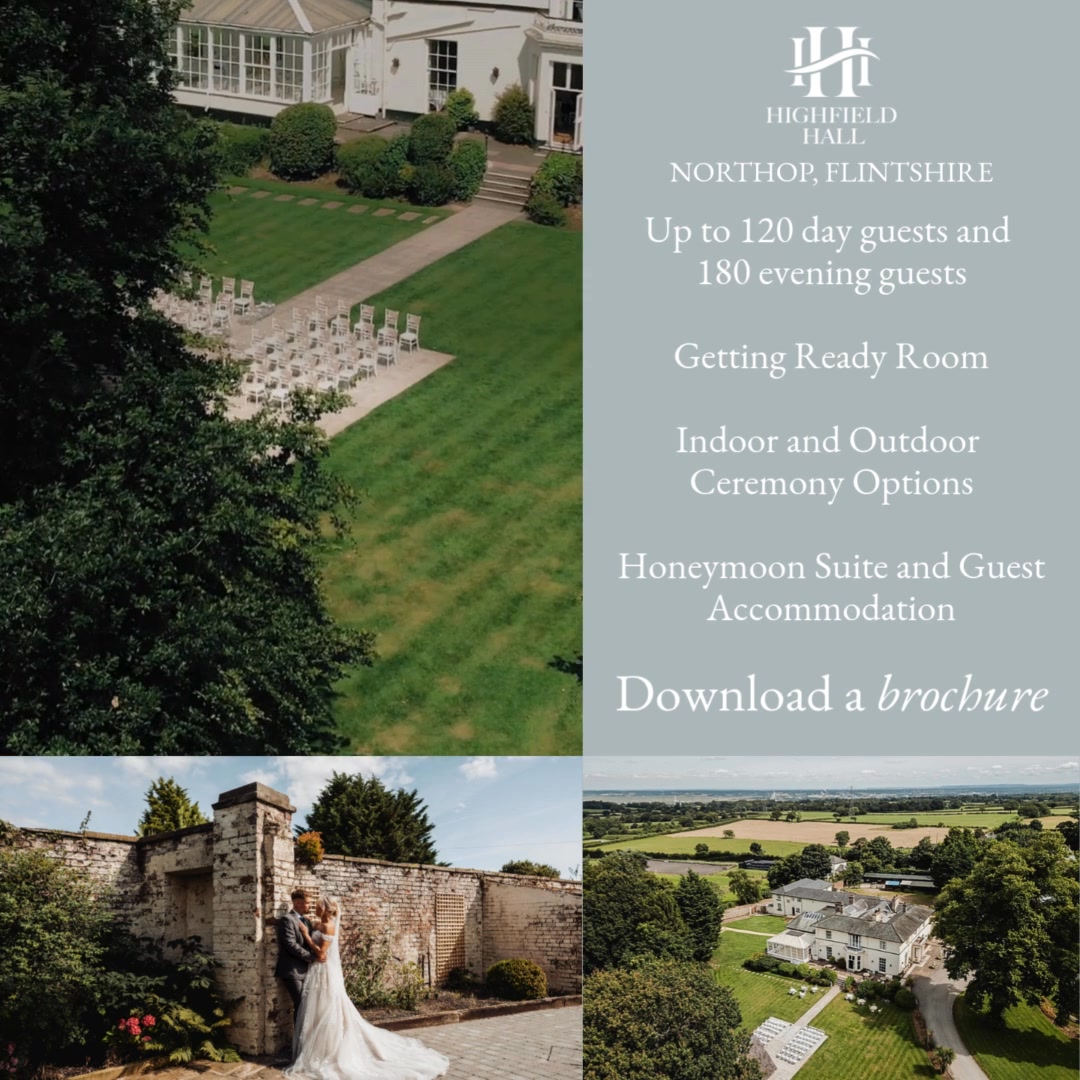 Highfield Hall Facebook ad: From ‘Yes’ to ‘I Do’-We’ve Got You Covered