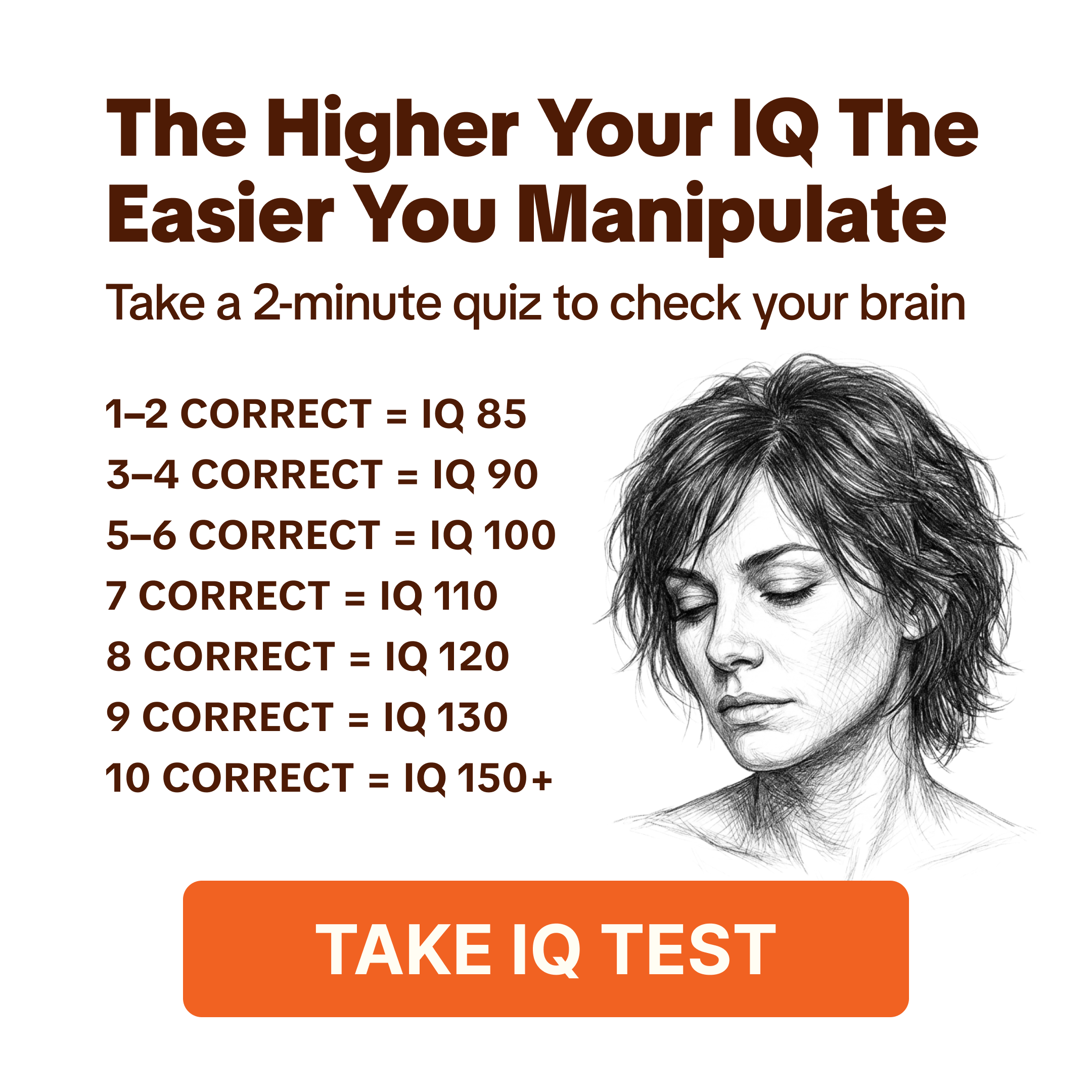 My IQ Facebook ad