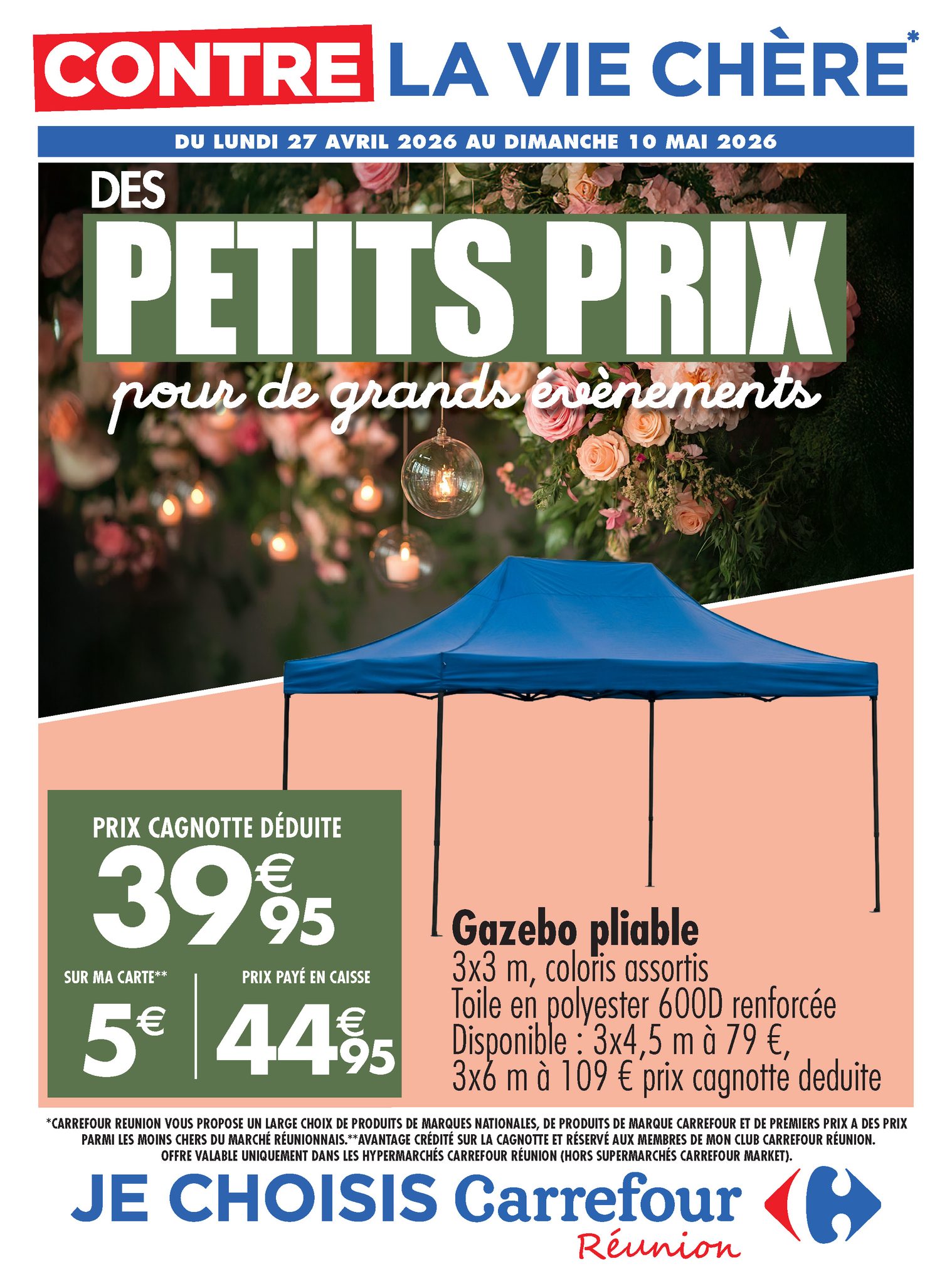 Carrefour Réunion Facebook ad