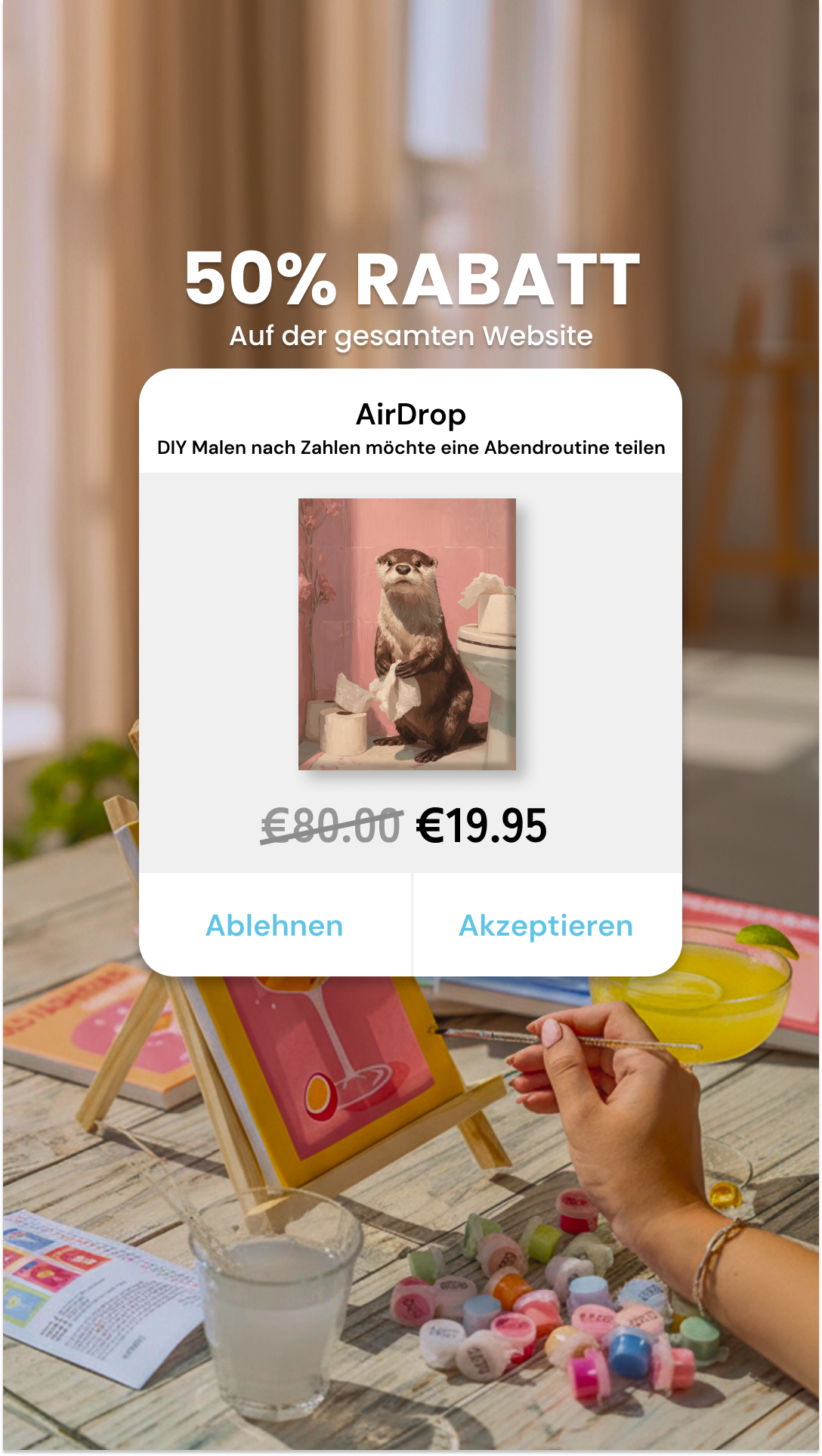 DIY - Malen nach Zahlen Facebook ad
