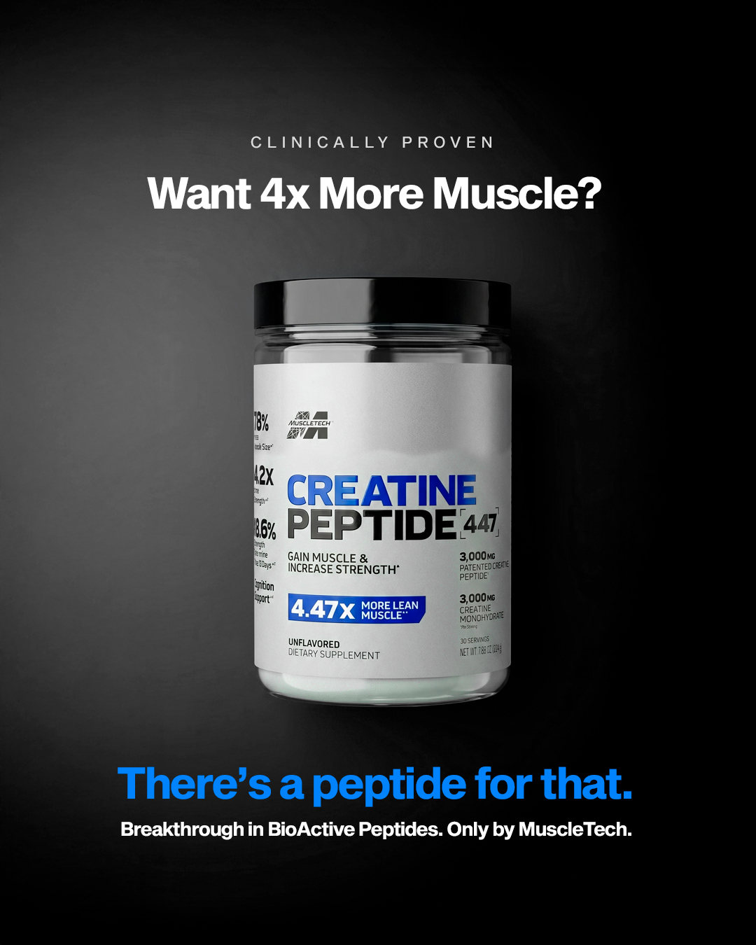 MuscleTech Facebook ad