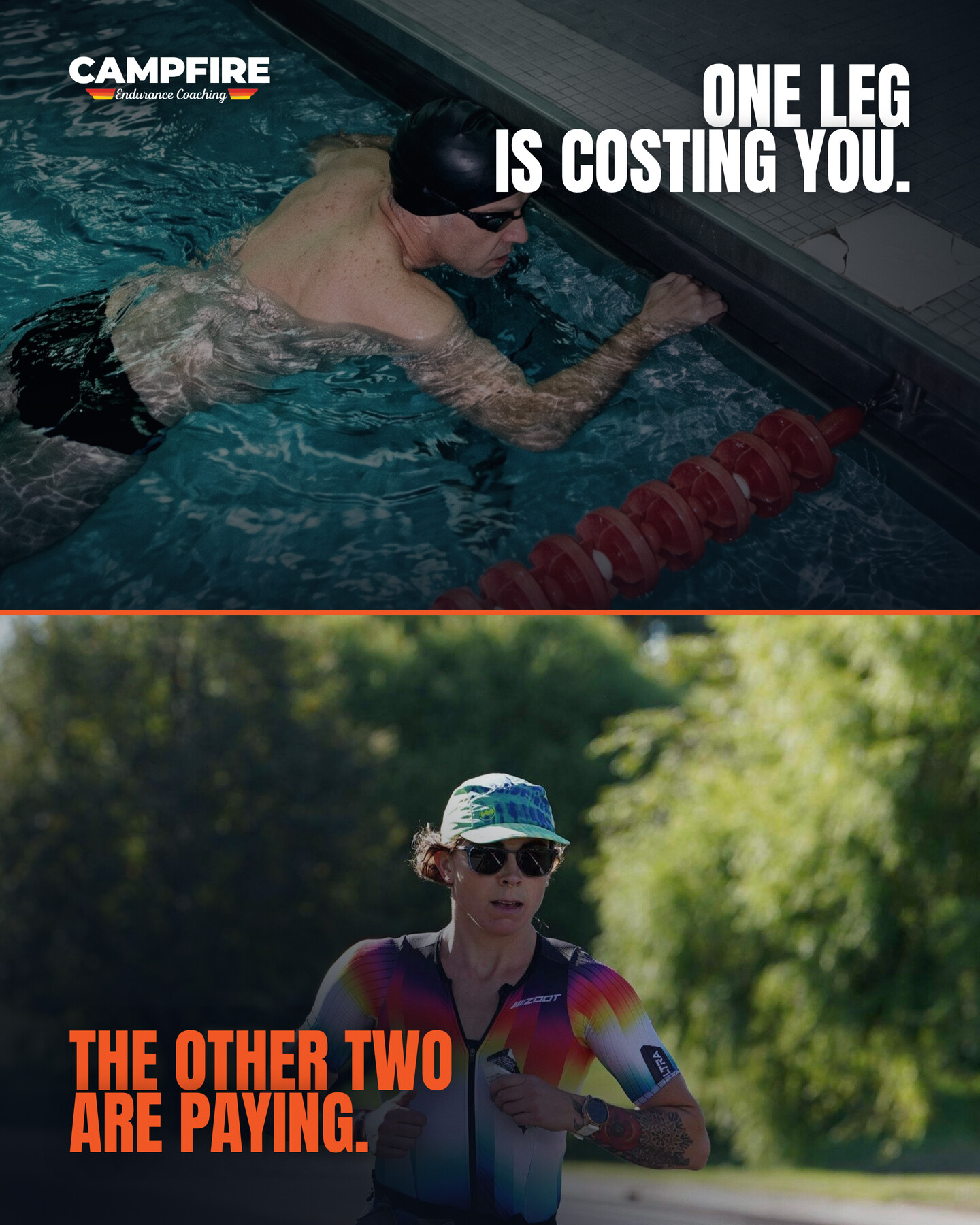 Campfire Endurance Coaching Facebook ad