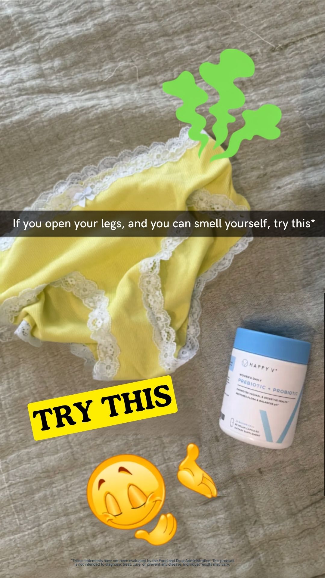 Happy V Facebook ad