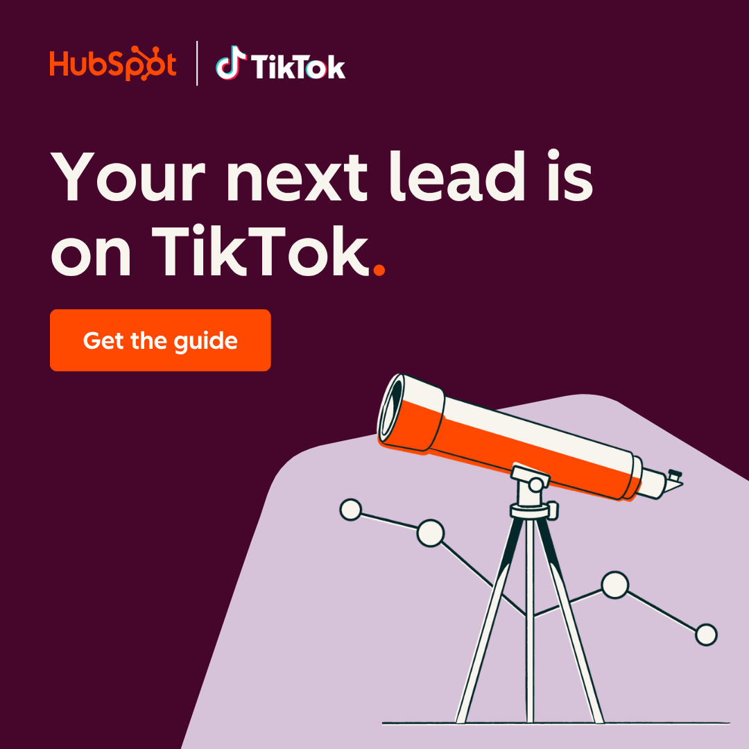HubSpot Facebook ad