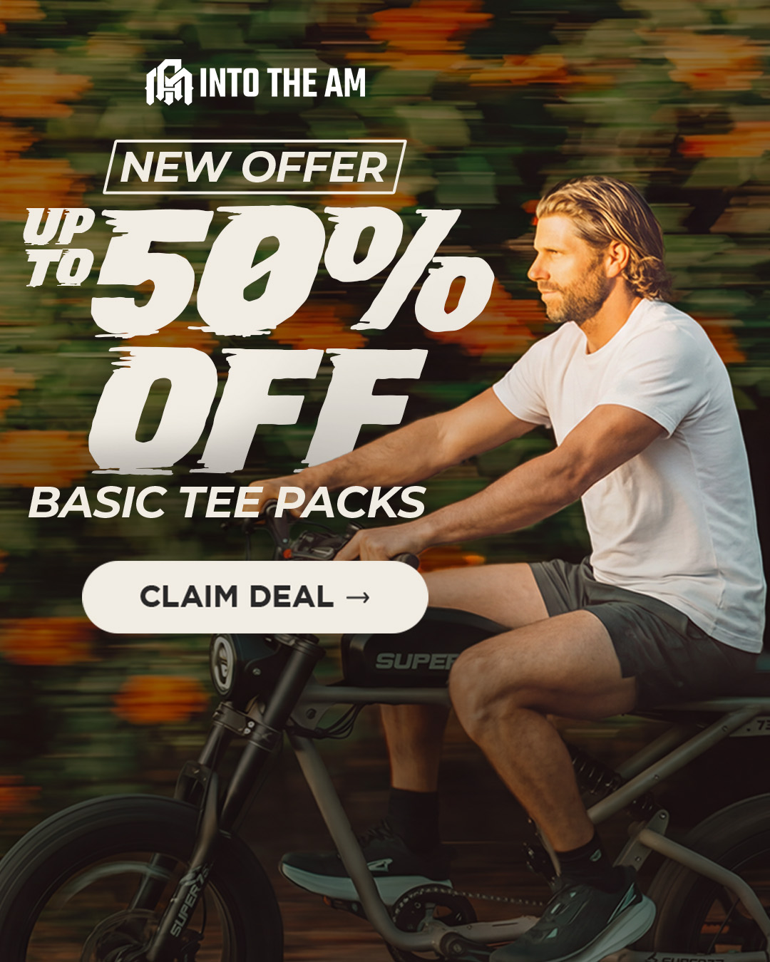 INTO THE AM Facebook ad