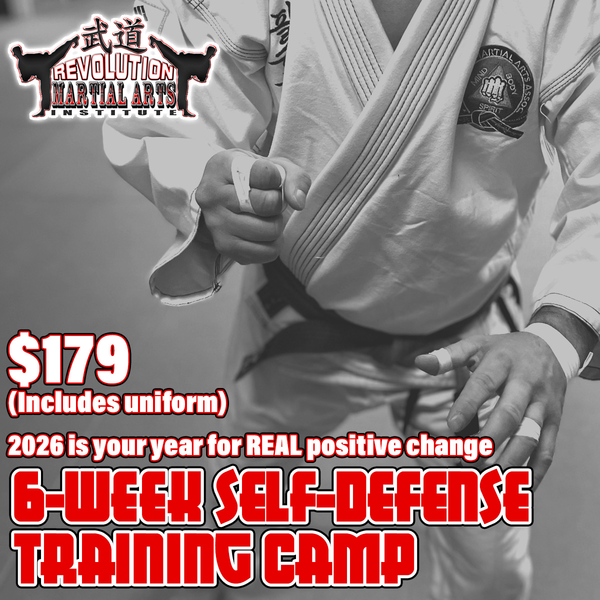 Revolution Martial Arts Institute Facebook ad: Give your child the tools to be a CHAMPION Description: 6…