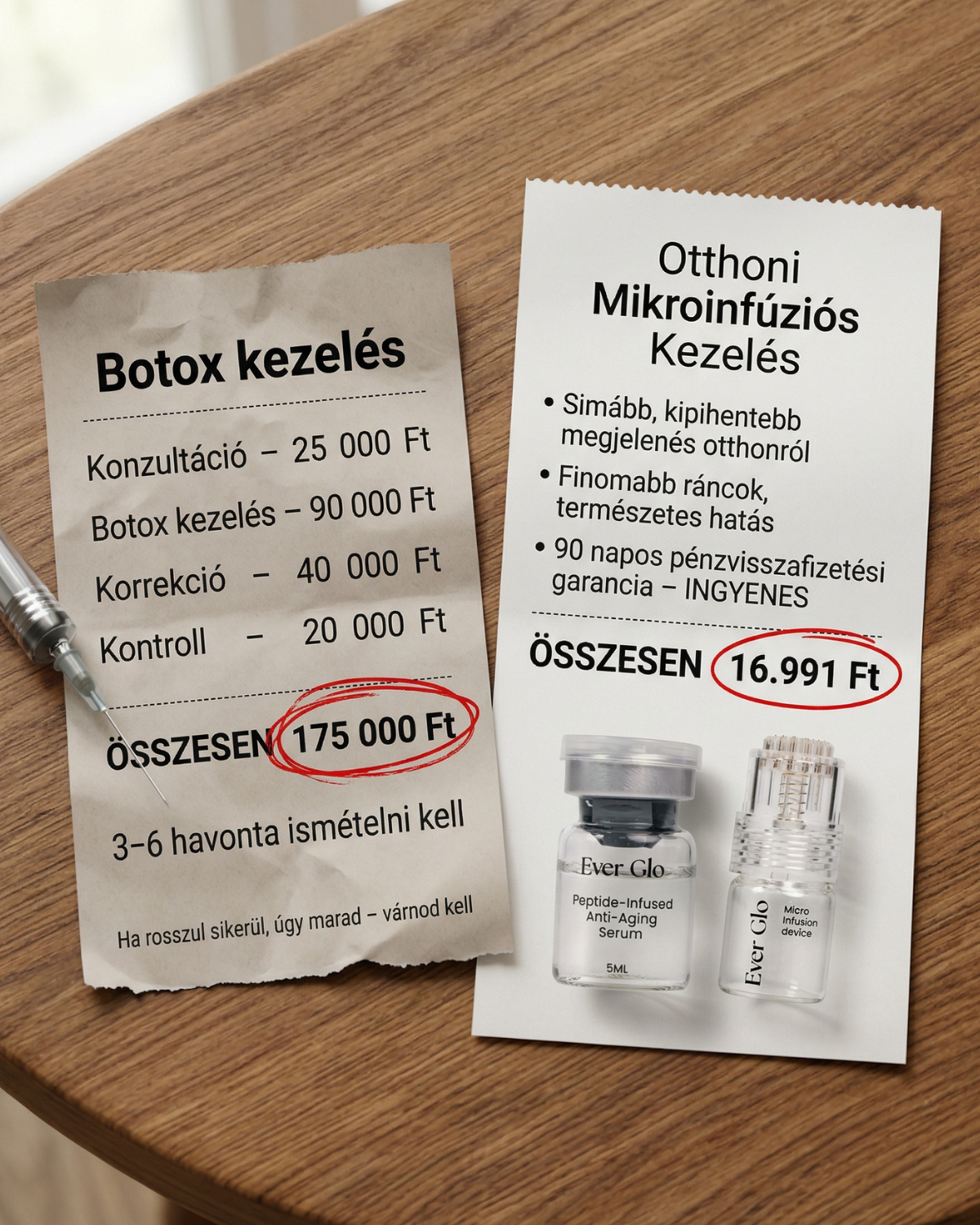 Ever Glo Magyarország Facebook ad