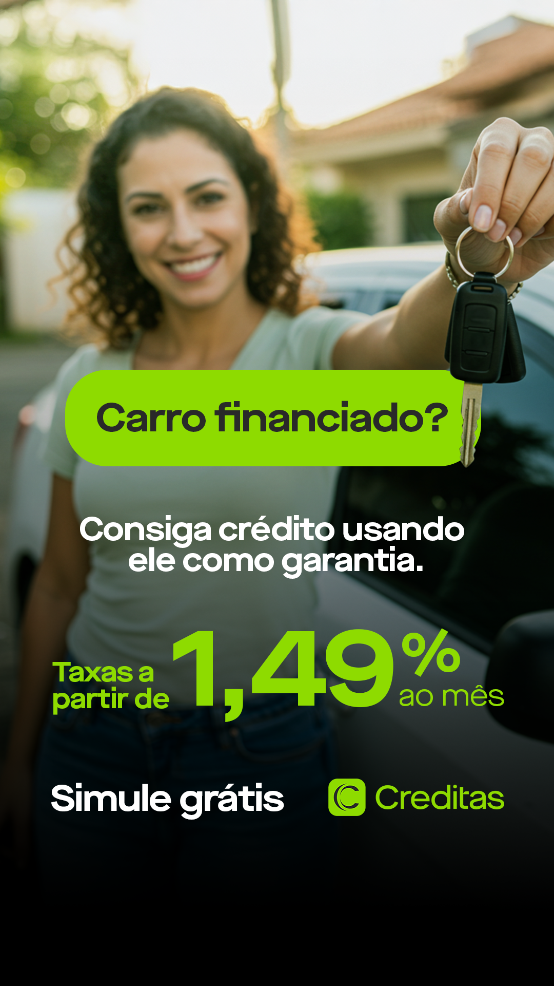 Creditas Facebook ad