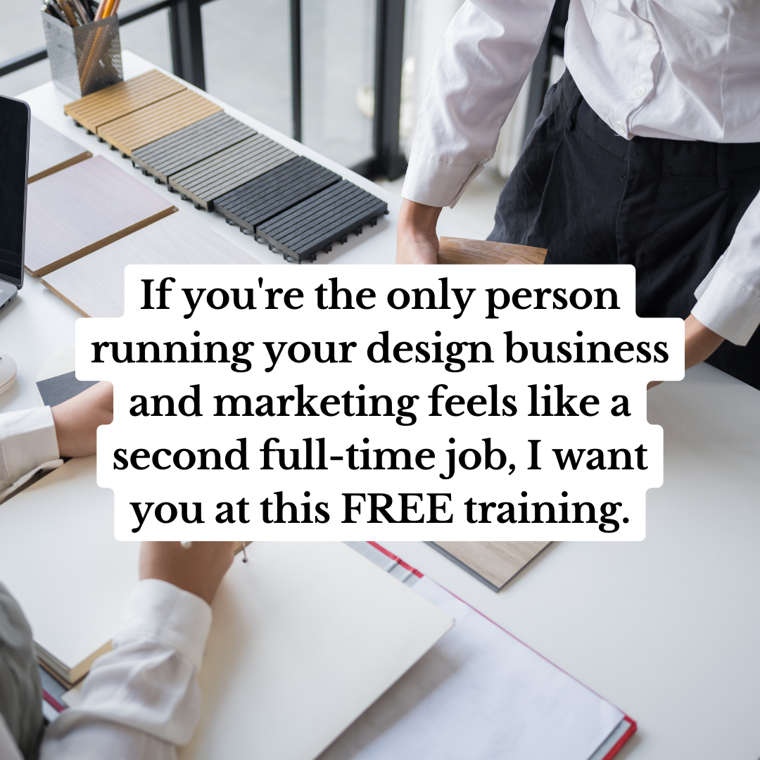 Salimah Mamdani Facebook ad: FREE Workshop for Interior Designers
